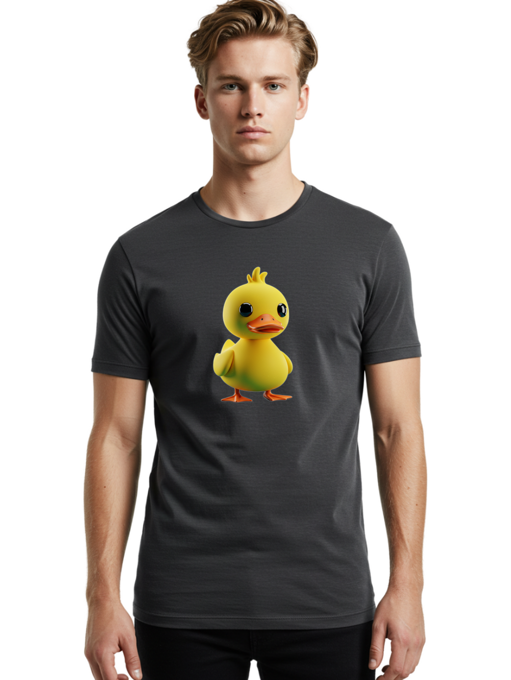 3D-Yellow-Duckling Men'S Graphic Tee, 100% Cotton, Comfortable Casual Summer Wear, Machine Washable, Vintage Camera, Old Camera, Antique Camera, Black Camera, Classic Photography, Photography Equipment, Nostalgic Device, Film Camera, Baj901