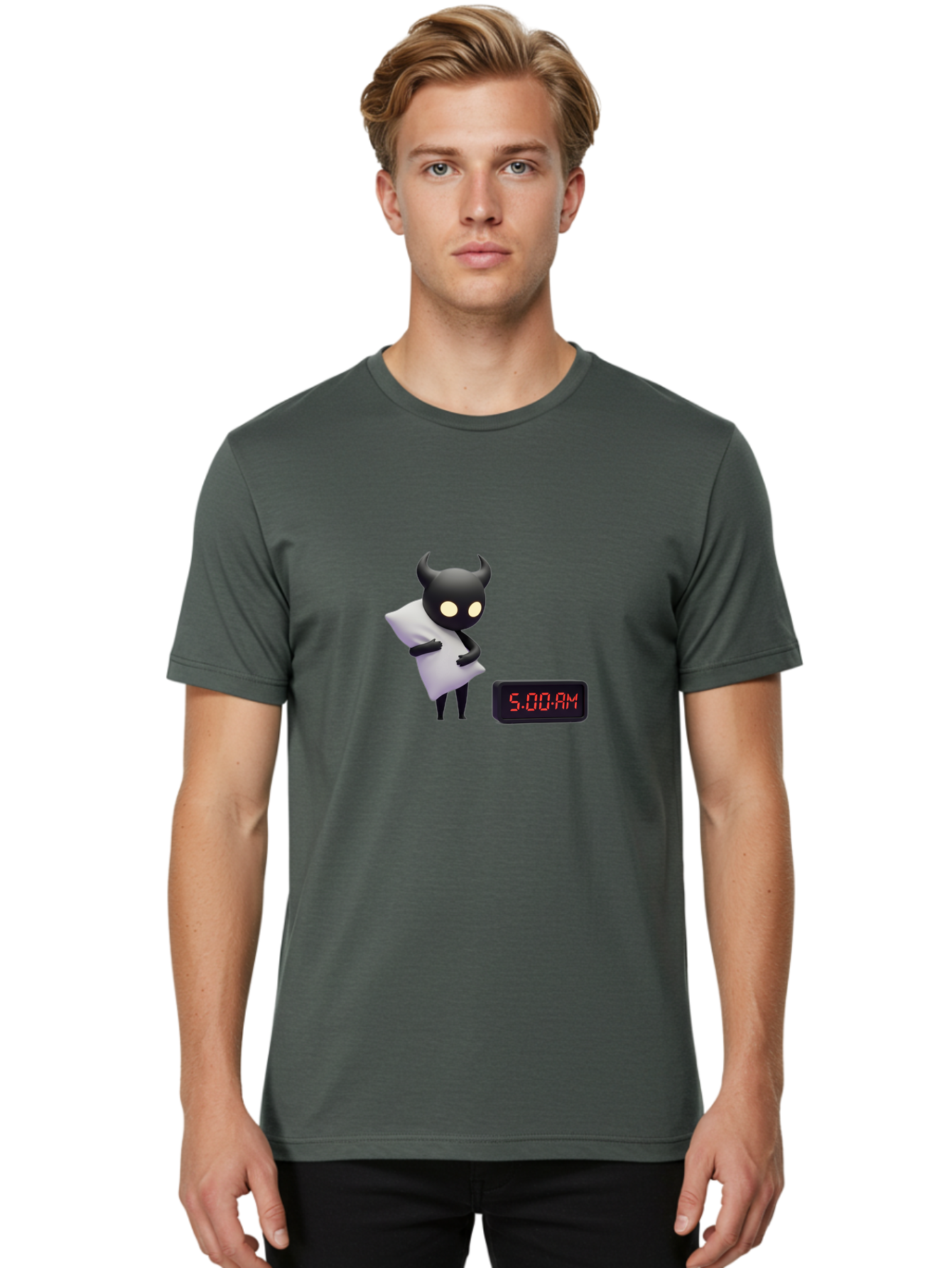 5-00-Am Men'S Graphic Tee, 100% Cotton, Comfortable Casual Summer Wear, Machine Washable, Vintage Camera, Old Camera, Antique Camera, Black Camera, Classic Photography, Photography Equipment, Nostalgic Device, Film Camera, Camera Art Baj902