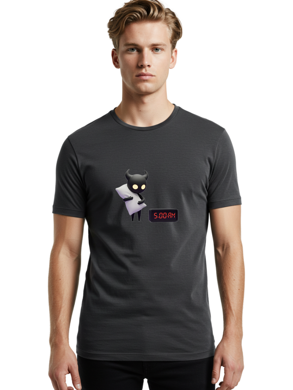 5-00-Am Men'S Graphic Tee, 100% Cotton, Comfortable Casual Summer Wear, Machine Washable, Vintage Camera, Old Camera, Antique Camera, Black Camera, Classic Photography, Photography Equipment, Nostalgic Device, Film Camera, Camera Art Baj902