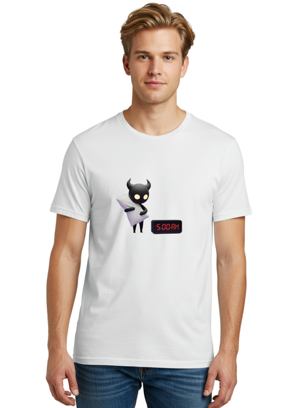 5-00-Am Men'S Graphic Tee, 100% Cotton, Comfortable Casual Summer Wear, Machine Washable, Vintage Camera, Old Camera, Antique Camera, Black Camera, Classic Photography, Photography Equipment, Nostalgic Device, Film Camera, Camera Art Baj902