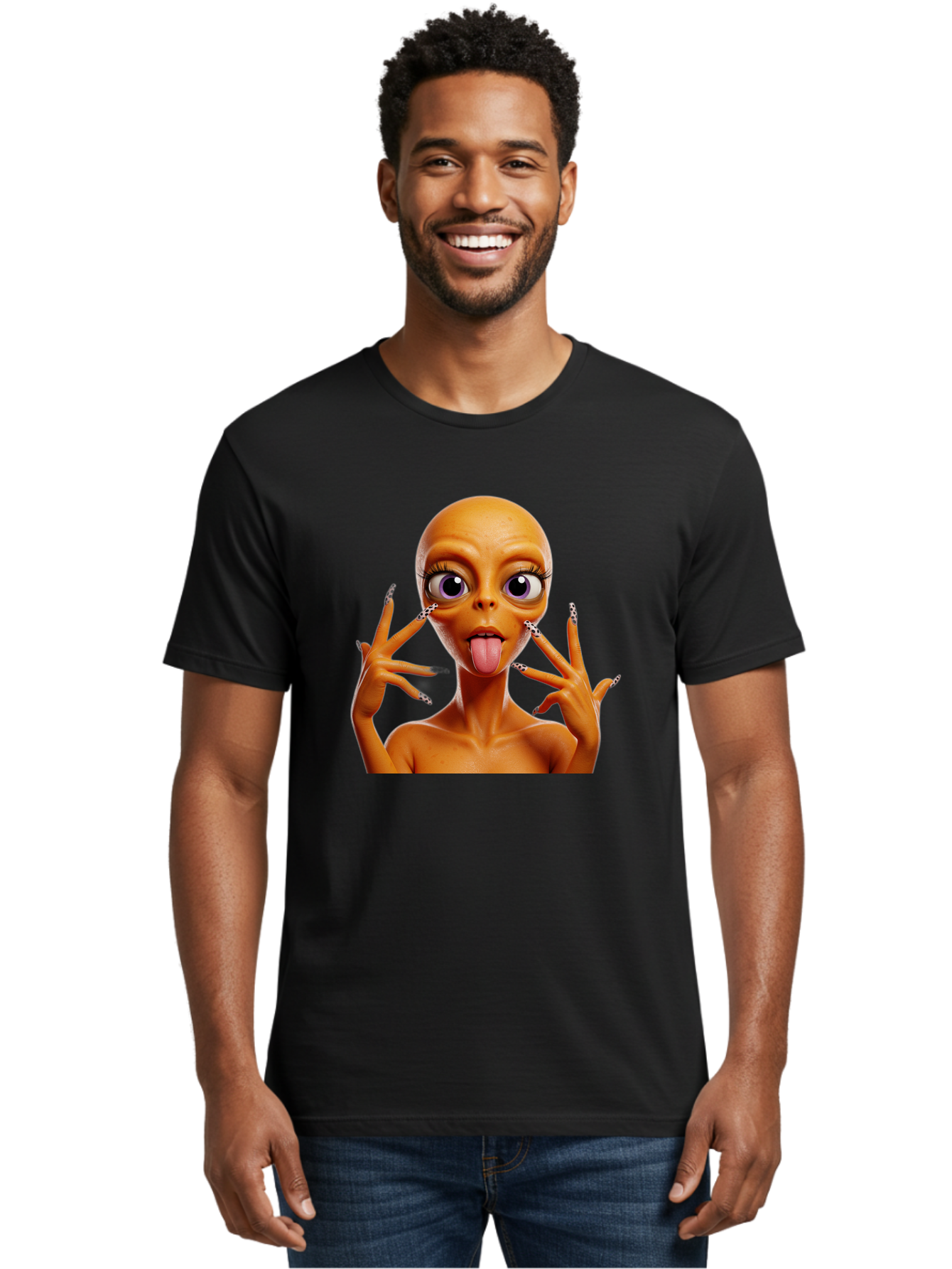 Alien-1 Men'S Graphic Tee, 100% Cotton, Comfortable Casual Summer Wear, Machine Washable, Vintage Camera, Old Camera, Antique Camera, Black Camera, Classic Photography, Photography Equipment, Nostalgic Device, Film Camera, Camera Art Baj906