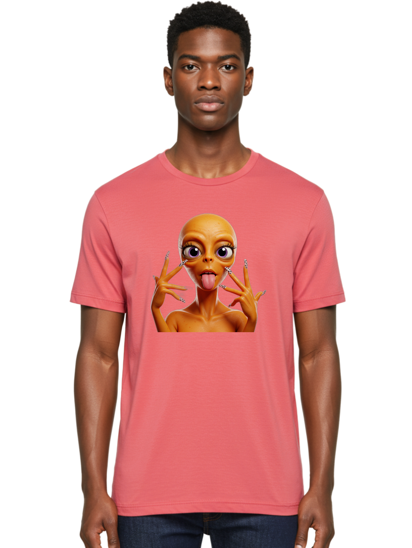Alien-1 Men'S Graphic Tee, 100% Cotton, Comfortable Casual Summer Wear, Machine Washable, Vintage Camera, Old Camera, Antique Camera, Black Camera, Classic Photography, Photography Equipment, Nostalgic Device, Film Camera, Camera Art Baj906