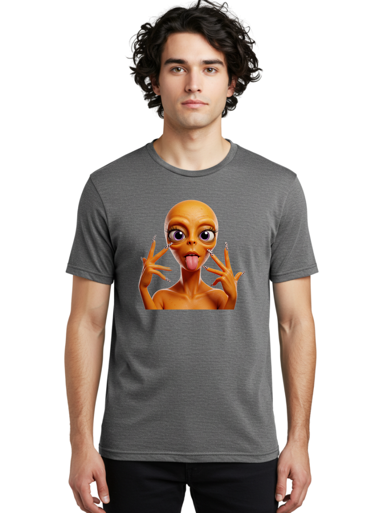Alien-1 Men'S Graphic Tee, 100% Cotton, Comfortable Casual Summer Wear, Machine Washable, Vintage Camera, Old Camera, Antique Camera, Black Camera, Classic Photography, Photography Equipment, Nostalgic Device, Film Camera, Camera Art Baj906