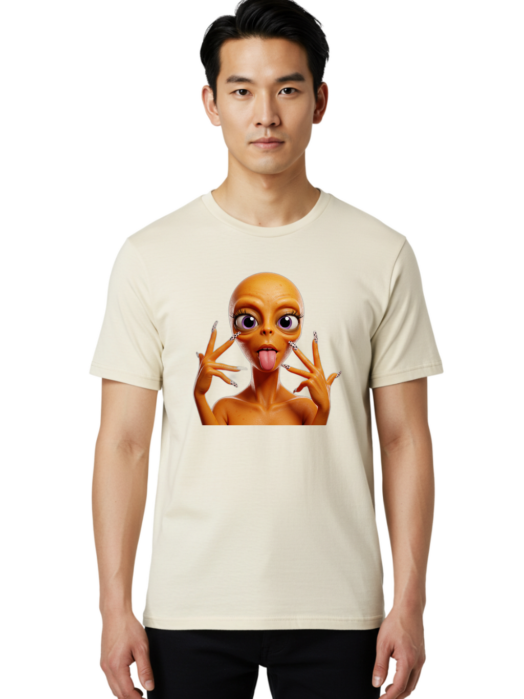 Alien-1 Men'S Graphic Tee, 100% Cotton, Comfortable Casual Summer Wear, Machine Washable, Vintage Camera, Old Camera, Antique Camera, Black Camera, Classic Photography, Photography Equipment, Nostalgic Device, Film Camera, Camera Art Baj906