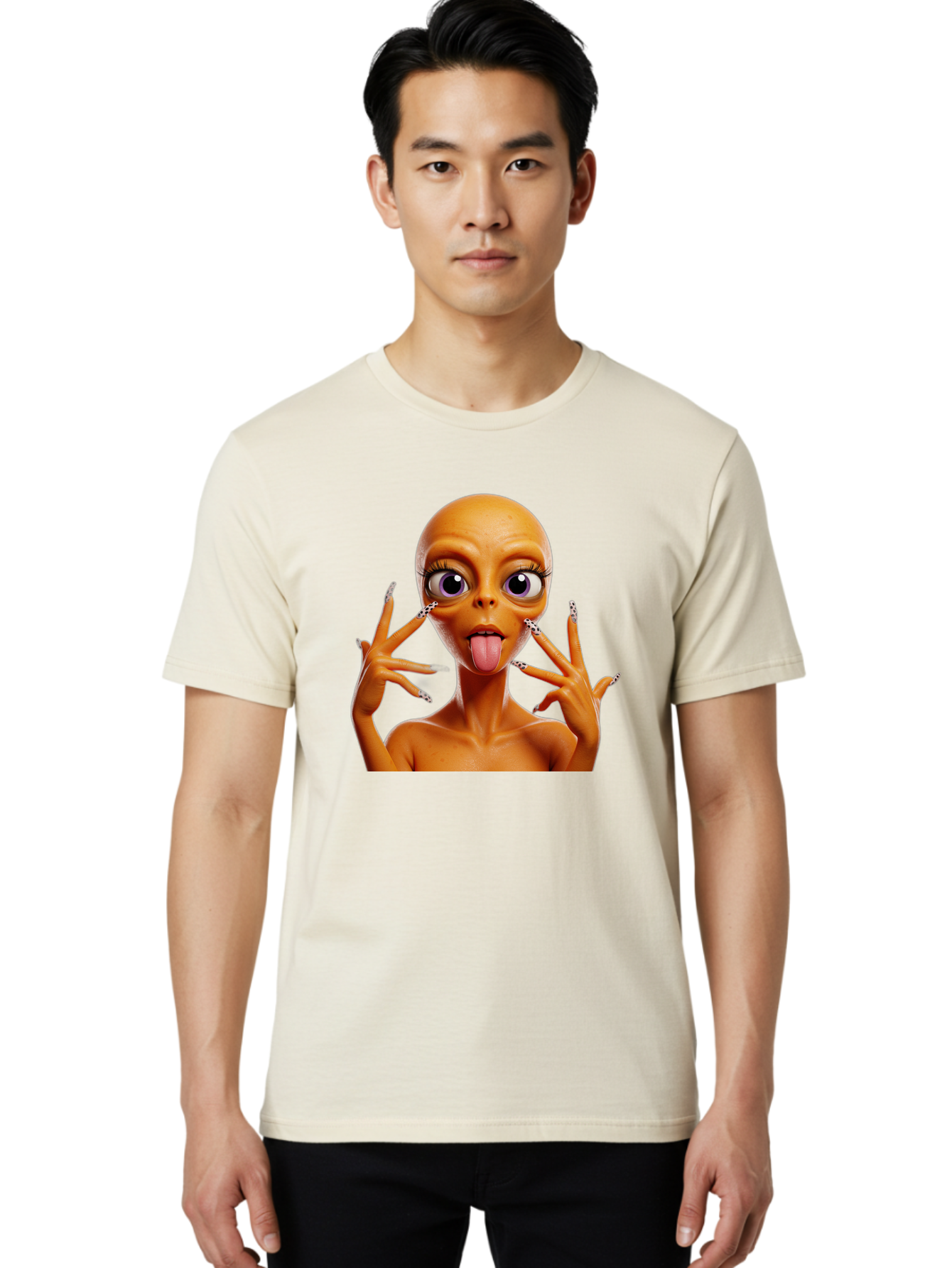 Alien-1 Men'S Graphic Tee, 100% Cotton, Comfortable Casual Summer Wear, Machine Washable, Vintage Camera, Old Camera, Antique Camera, Black Camera, Classic Photography, Photography Equipment, Nostalgic Device, Film Camera, Camera Art Baj906