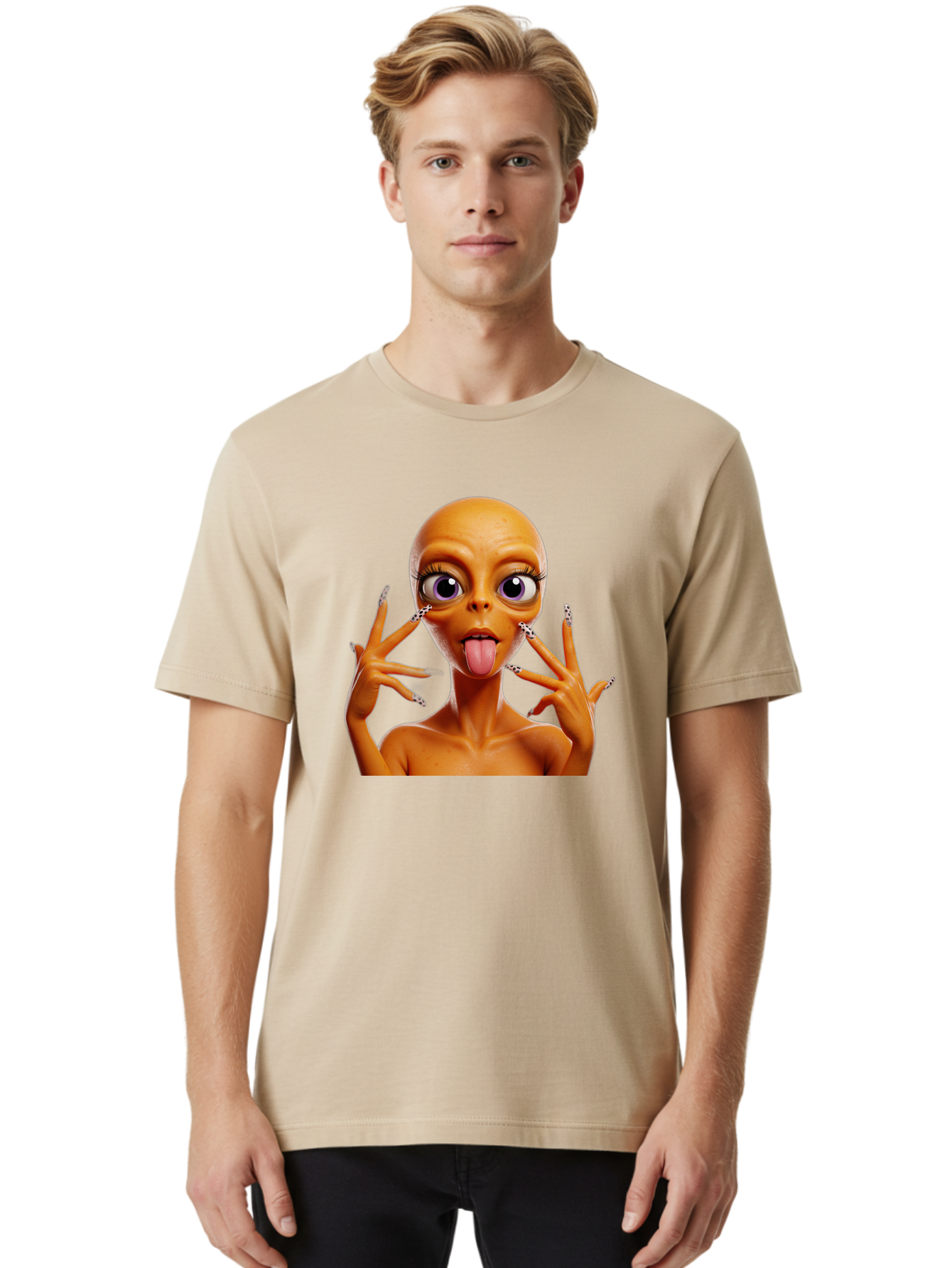 Alien-1 Men'S Graphic Tee, 100% Cotton, Comfortable Casual Summer Wear, Machine Washable, Vintage Camera, Old Camera, Antique Camera, Black Camera, Classic Photography, Photography Equipment, Nostalgic Device, Film Camera, Camera Art Baj906