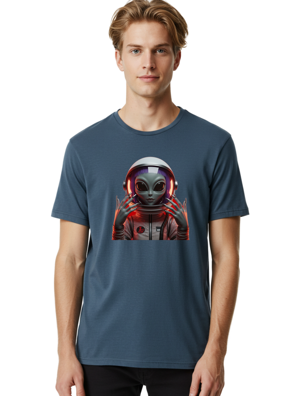 Alien-Astronaut Men'S Graphic Tee, 100% Cotton, Comfortable Casual Summer Wear, Machine Washable, Vintage Camera, Old Camera, Antique Camera, Black Camera, Classic Photography, Photography Equipment, Nostalgic Device, Film Camera, Camera Art Baj908