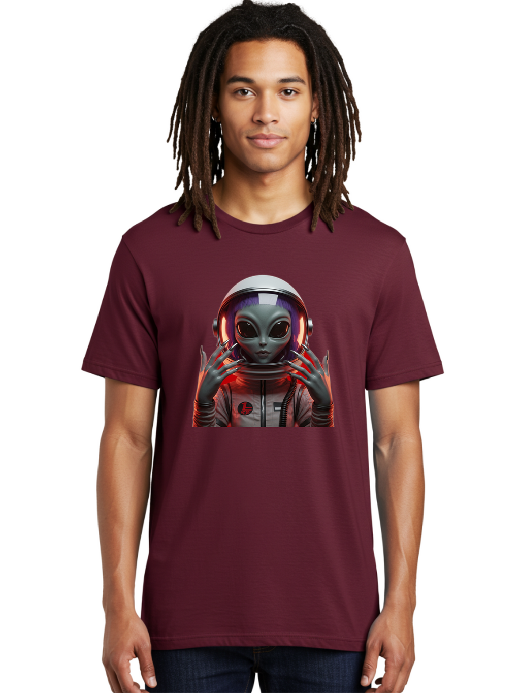 Alien-Astronaut Men'S Graphic Tee, 100% Cotton, Comfortable Casual Summer Wear, Machine Washable, Vintage Camera, Old Camera, Antique Camera, Black Camera, Classic Photography, Photography Equipment, Nostalgic Device, Film Camera, Camera Art Baj908