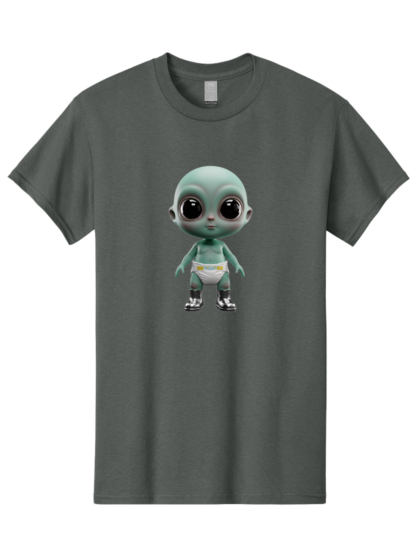 Alien-Baby-1 Men'S Graphic Tee, 100% Cotton, Comfortable Casual Summer Wear, Machine Washable, Vintage Camera, Old Camera, Antique Camera, Black Camera, Classic Photography, Photography Equipment, Nostalgic Device, Film Camera, Camera Art Baj909