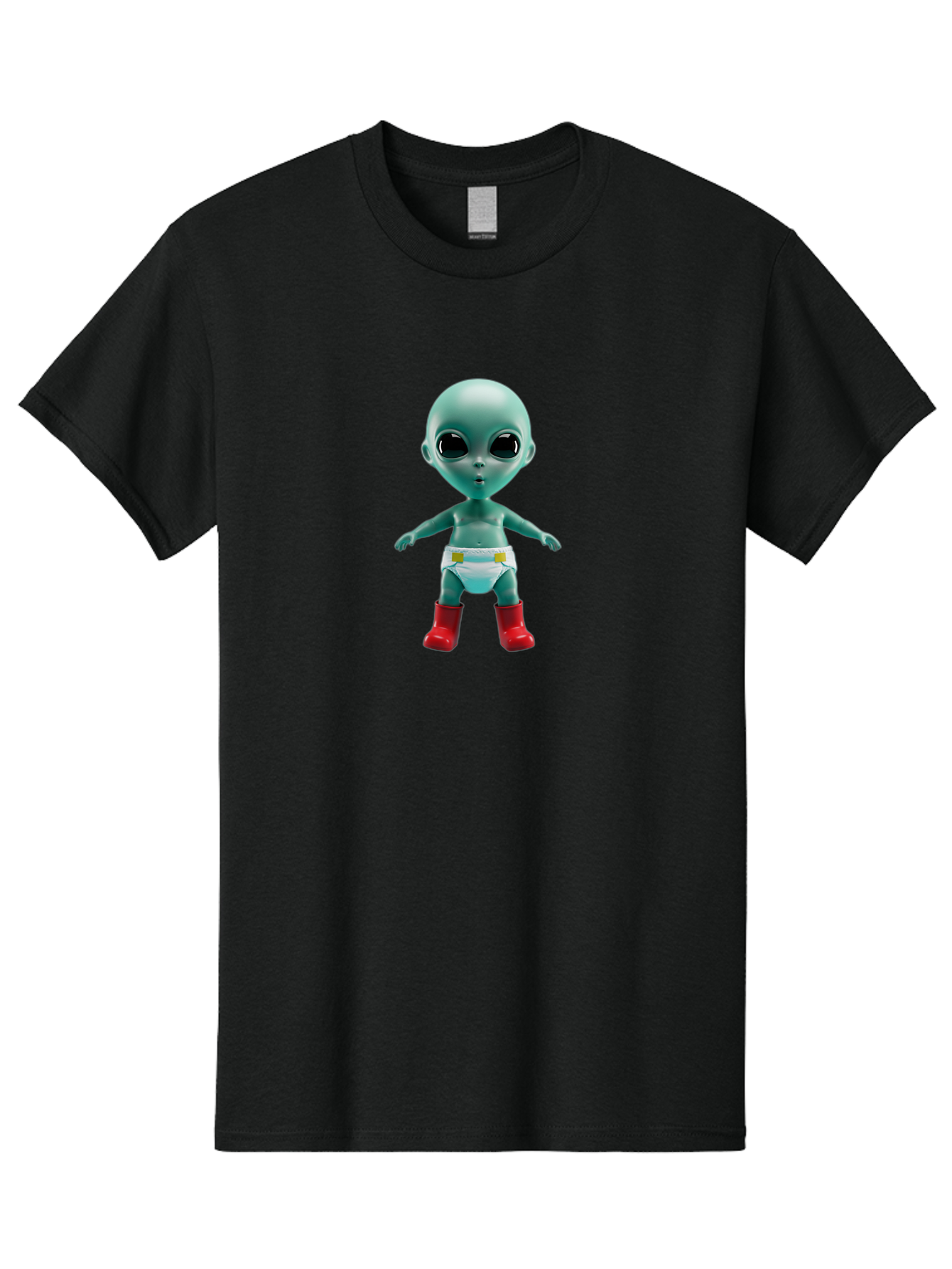 Alien-Baby-2 Men'S Graphic Tee, 100% Cotton, Comfortable Casual Summer Wear, Machine Washable, Vintage Camera, Old Camera, Antique Camera, Black Camera, Classic Photography, Photography Equipment, Nostalgic Device, Film Camera, Camera Art Baj910