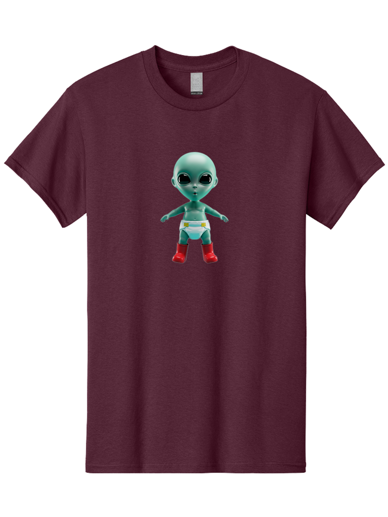 Alien-Baby-2 Men'S Graphic Tee, 100% Cotton, Comfortable Casual Summer Wear, Machine Washable, Vintage Camera, Old Camera, Antique Camera, Black Camera, Classic Photography, Photography Equipment, Nostalgic Device, Film Camera, Camera Art Baj910