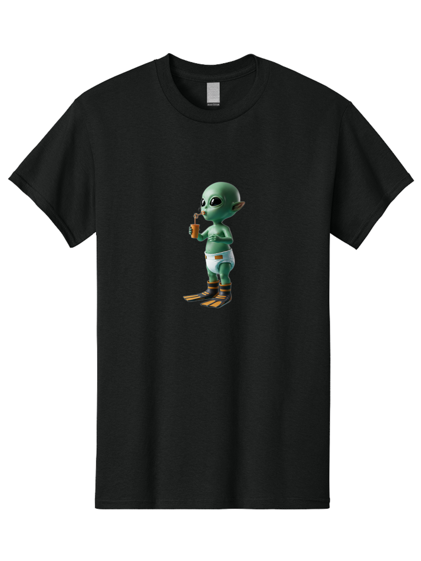 Alien-Baby-3 Men'S Graphic Tee, 100% Cotton, Comfortable Casual Summer Wear, Machine Washable, Vintage Camera, Old Camera, Antique Camera, Black Camera, Classic Photography, Photography Equipment, Nostalgic Device, Film Camera, Camera Art Baj911