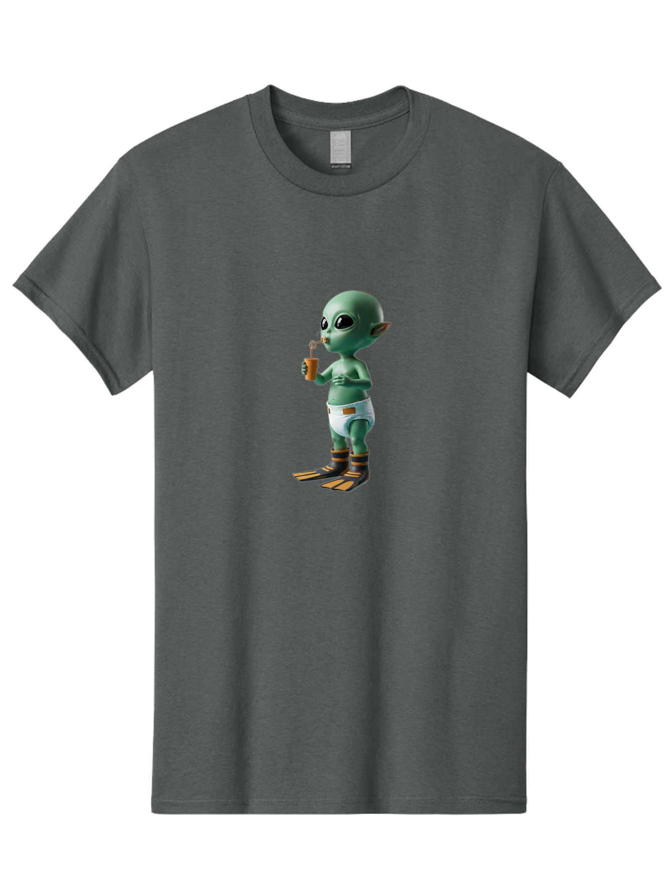 Alien-Baby-3 Men'S Graphic Tee, 100% Cotton, Comfortable Casual Summer Wear, Machine Washable, Vintage Camera, Old Camera, Antique Camera, Black Camera, Classic Photography, Photography Equipment, Nostalgic Device, Film Camera, Camera Art Baj911