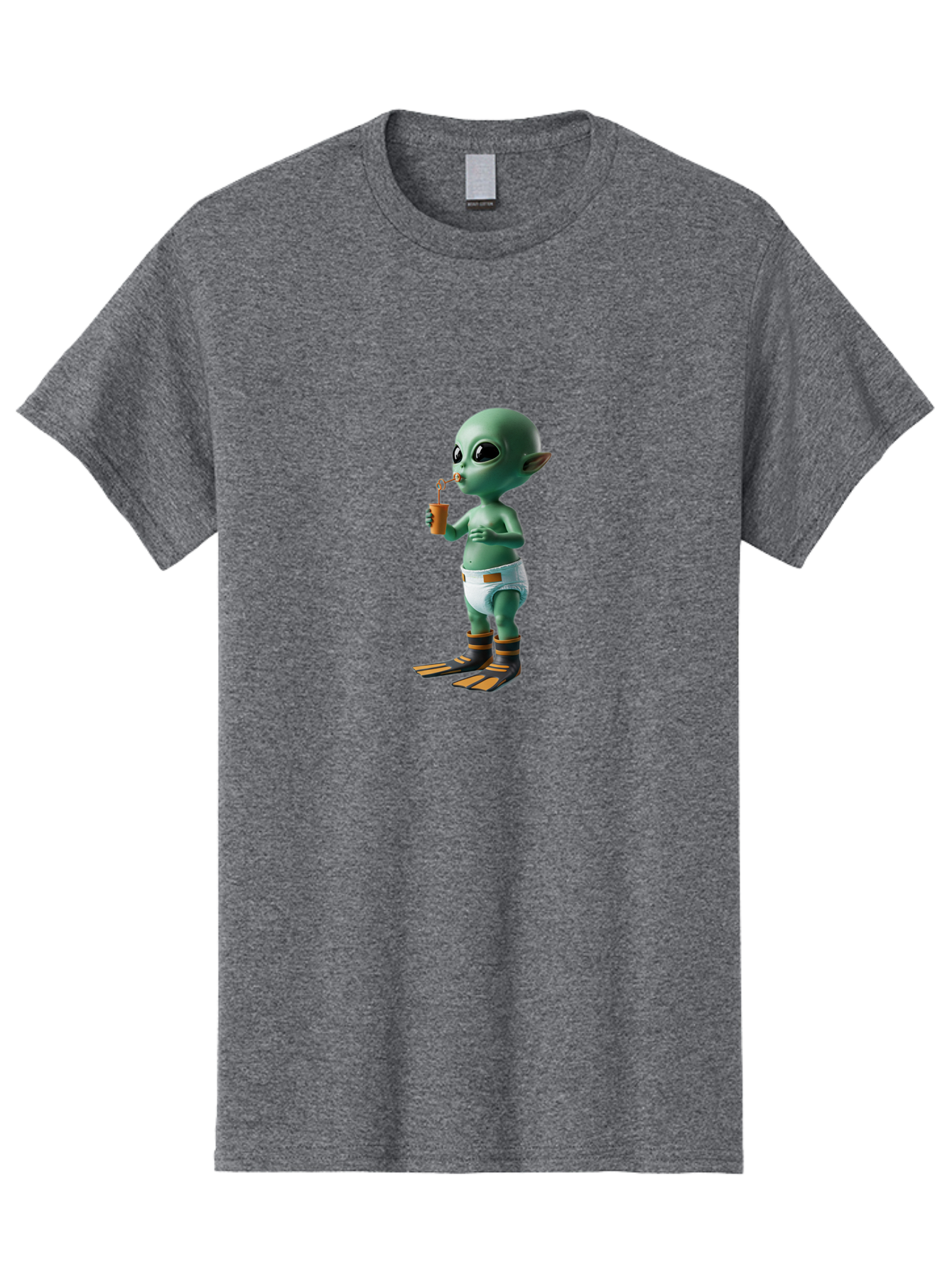 Alien-Baby-3 Men'S Graphic Tee, 100% Cotton, Comfortable Casual Summer Wear, Machine Washable, Vintage Camera, Old Camera, Antique Camera, Black Camera, Classic Photography, Photography Equipment, Nostalgic Device, Film Camera, Camera Art Baj911