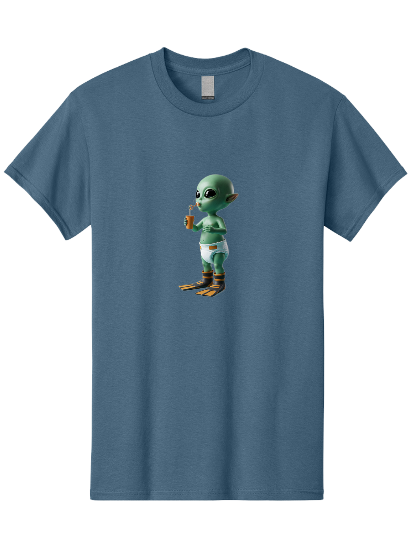 Alien-Baby-3 Men'S Graphic Tee, 100% Cotton, Comfortable Casual Summer Wear, Machine Washable, Vintage Camera, Old Camera, Antique Camera, Black Camera, Classic Photography, Photography Equipment, Nostalgic Device, Film Camera, Camera Art Baj911