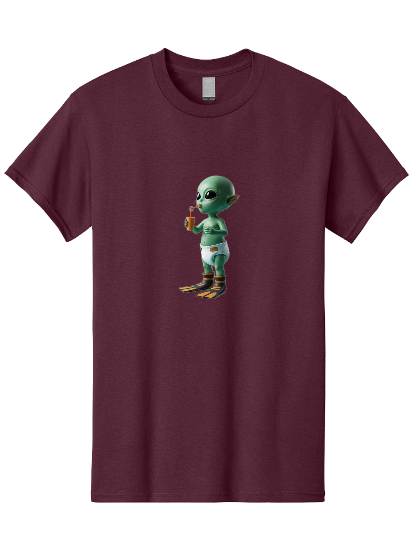 Alien-Baby-3 Men'S Graphic Tee, 100% Cotton, Comfortable Casual Summer Wear, Machine Washable, Vintage Camera, Old Camera, Antique Camera, Black Camera, Classic Photography, Photography Equipment, Nostalgic Device, Film Camera, Camera Art Baj911