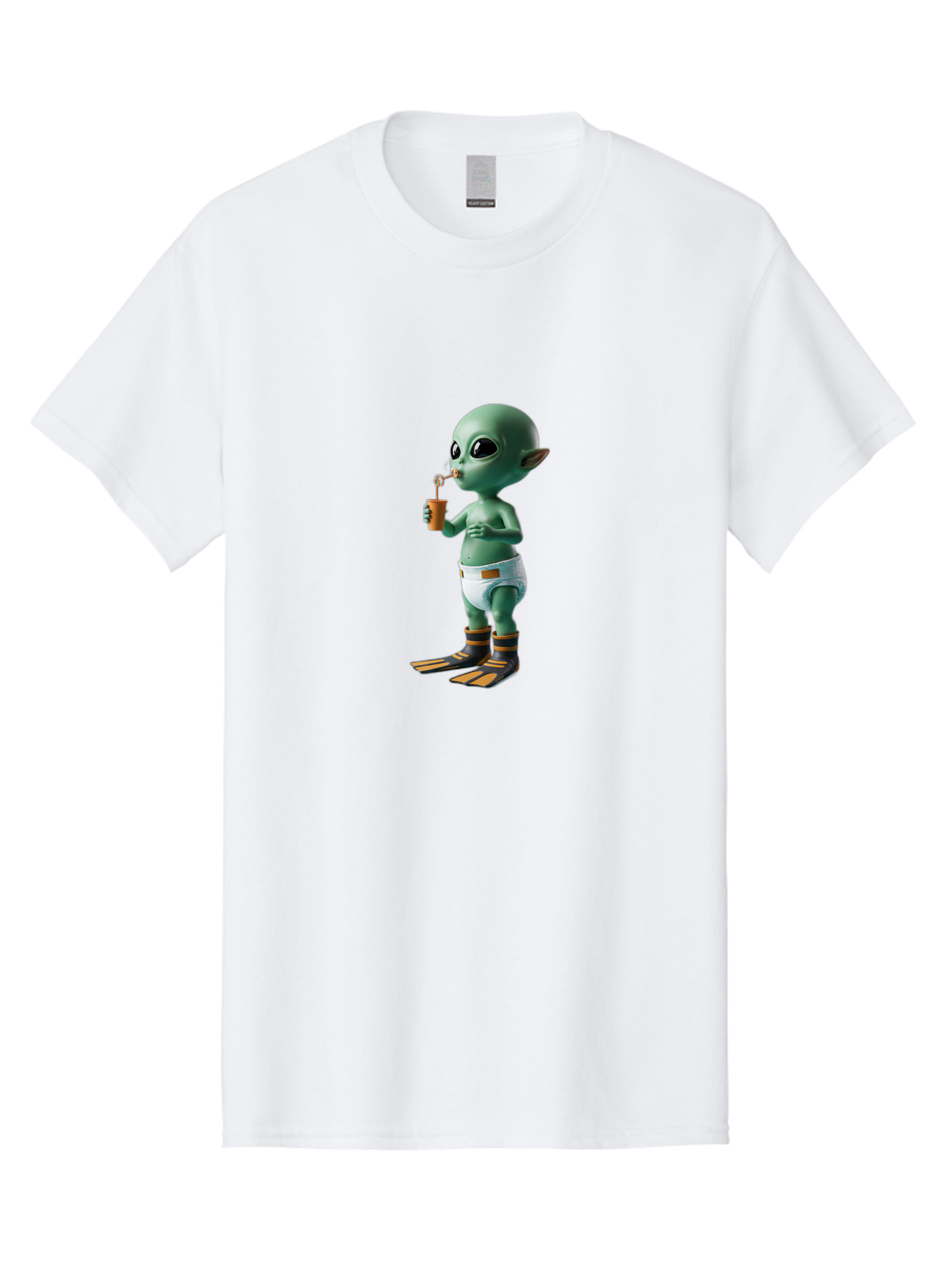 Alien-Baby-3 Men'S Graphic Tee, 100% Cotton, Comfortable Casual Summer Wear, Machine Washable, Vintage Camera, Old Camera, Antique Camera, Black Camera, Classic Photography, Photography Equipment, Nostalgic Device, Film Camera, Camera Art Baj911