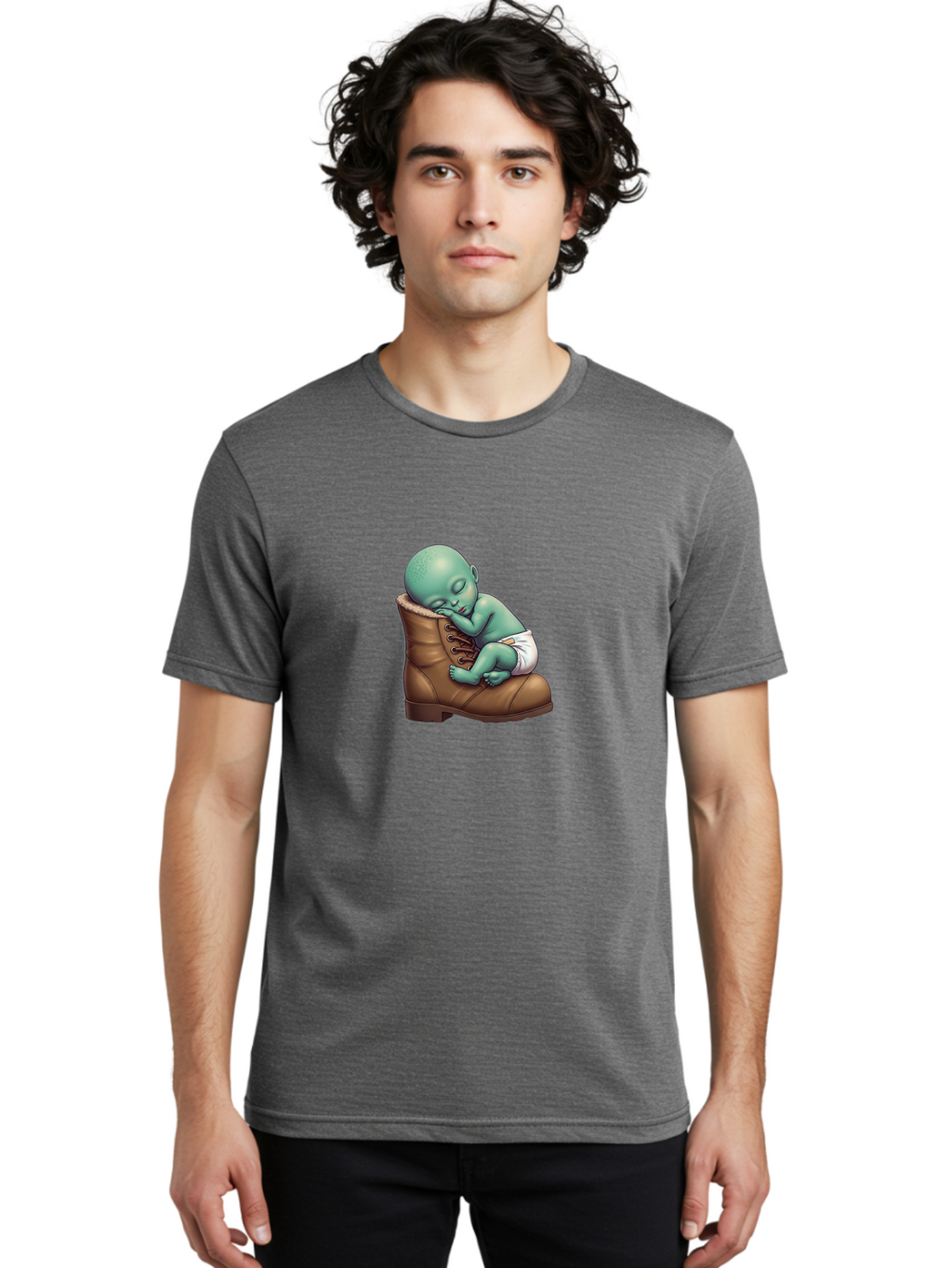 Alien-Baby-Boot Men'S Graphic Tee, 100% Cotton, Comfortable Casual Summer Wear, Machine Washable, Vintage Camera, Old Camera, Antique Camera, Black Camera, Classic Photography, Photography Equipment, Nostalgic Device, Film Camera, Camera Art Baj912