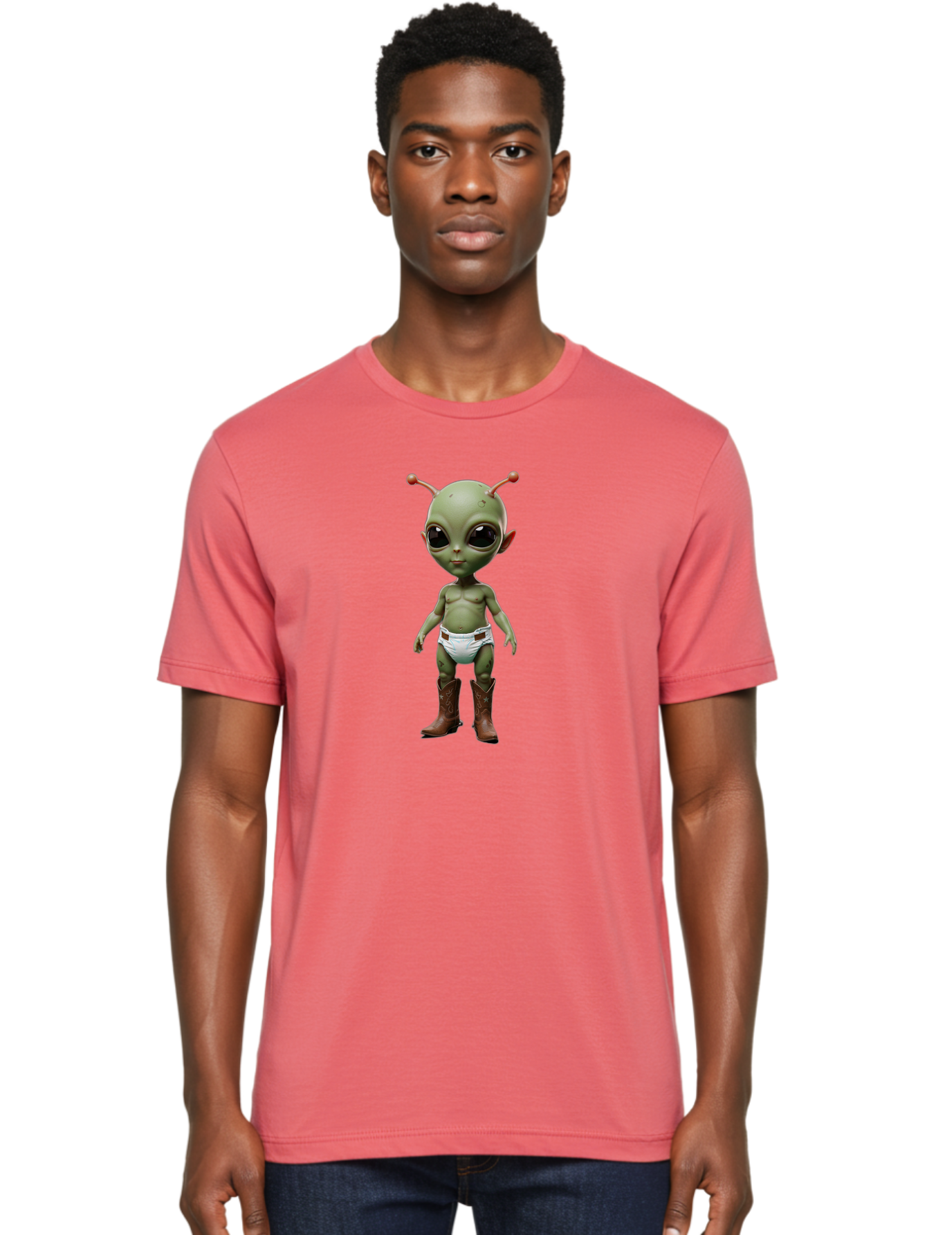 Alien-Baby-Cowboy Men'S Graphic Tee, 100% Cotton, Comfortable Casual Summer Wear, Machine Washable, Vintage Camera, Old Camera, Antique Camera, Black Camera, Classic Photography, Photography Equipment, Nostalgic Device, Film Camera, Camera Art Baj913