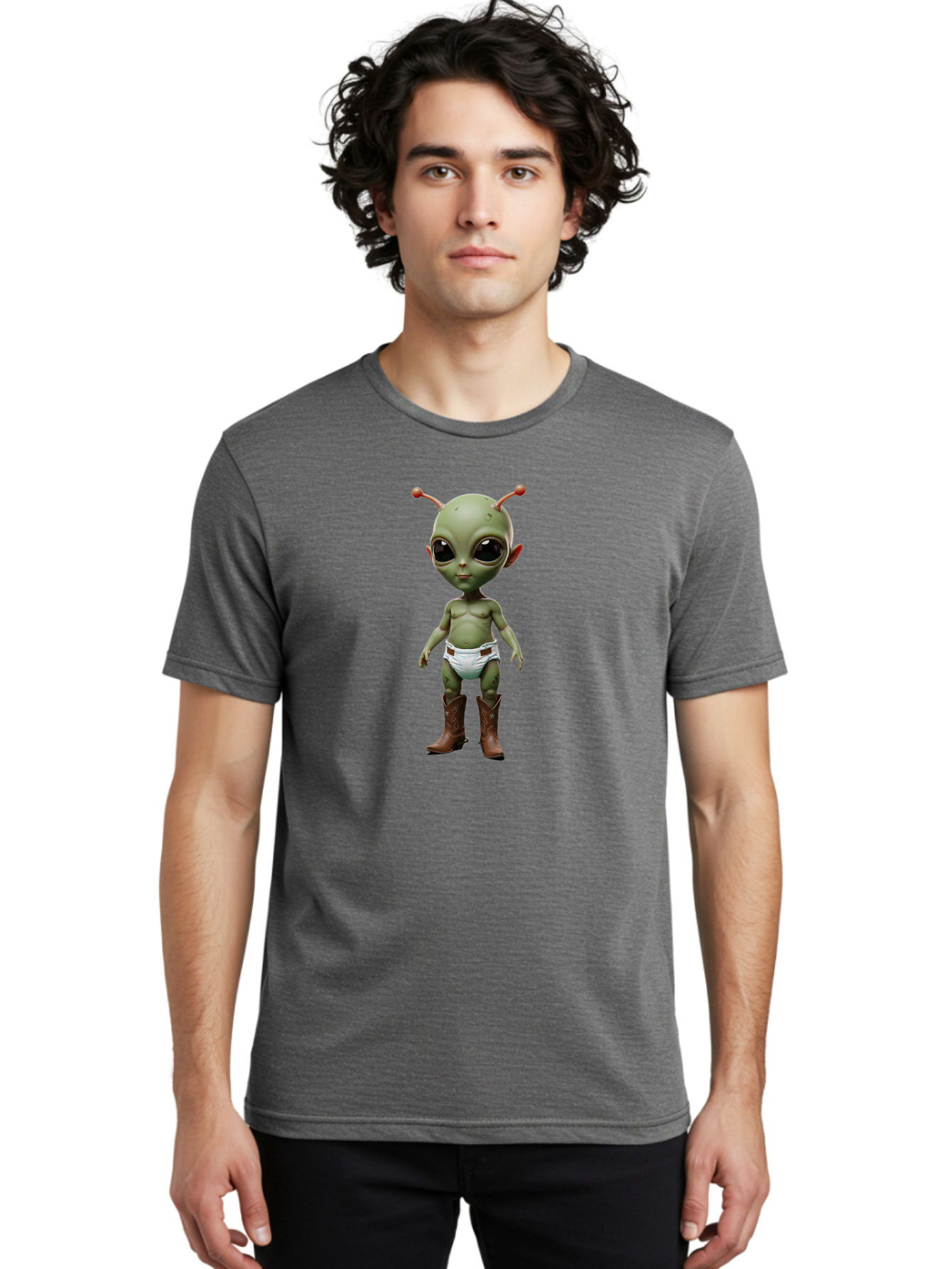 Alien-Baby-Cowboy Men'S Graphic Tee, 100% Cotton, Comfortable Casual Summer Wear, Machine Washable, Vintage Camera, Old Camera, Antique Camera, Black Camera, Classic Photography, Photography Equipment, Nostalgic Device, Film Camera, Camera Art Baj913