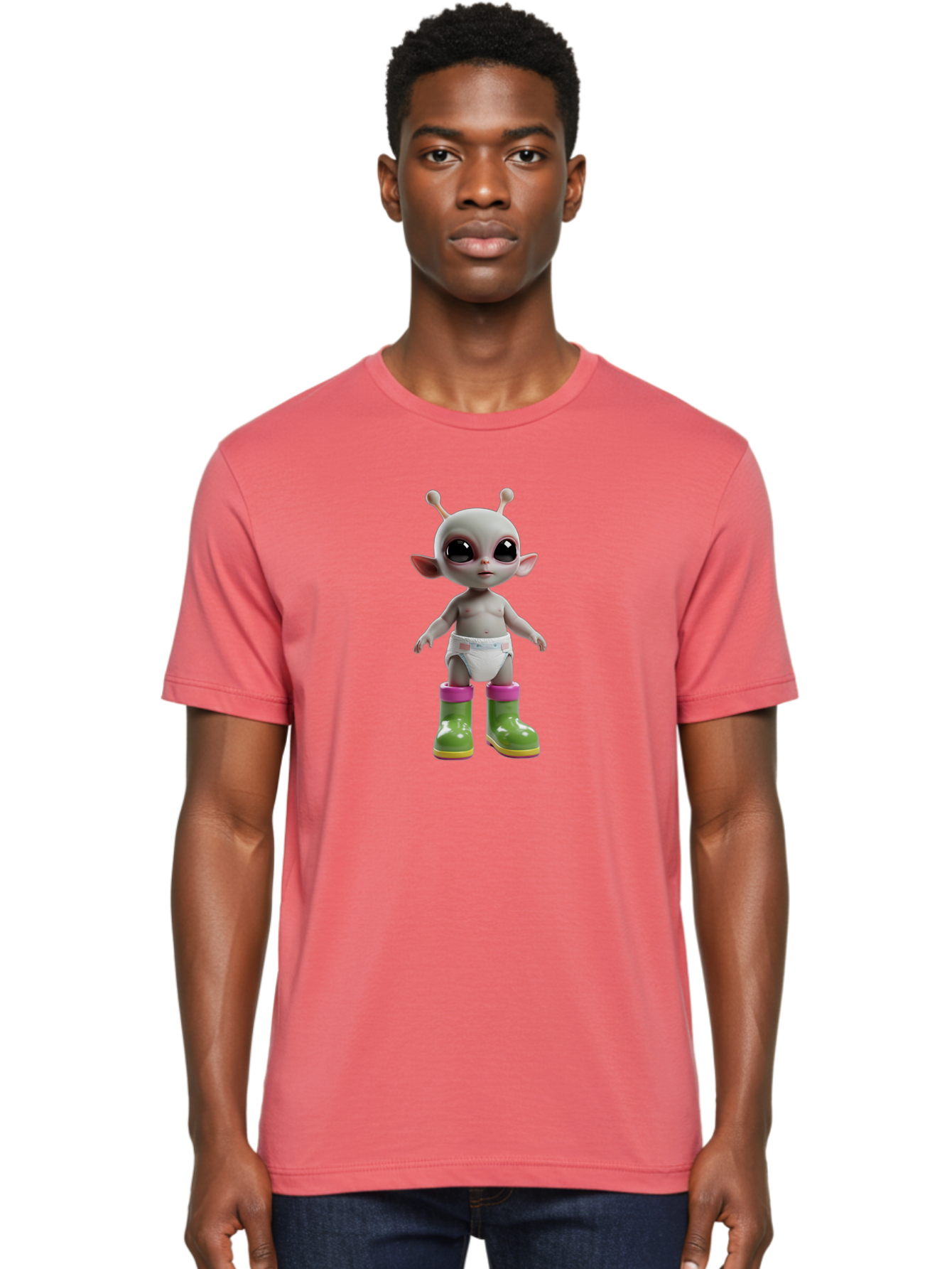 Alien-Baby Men'S Graphic Tee, 100% Cotton, Comfortable Casual Summer Wear, Machine Washable, Vintage Camera, Old Camera, Antique Camera, Black Camera, Classic Photography, Photography Equipment, Nostalgic Device, Film Camera, Camera Art Baj914