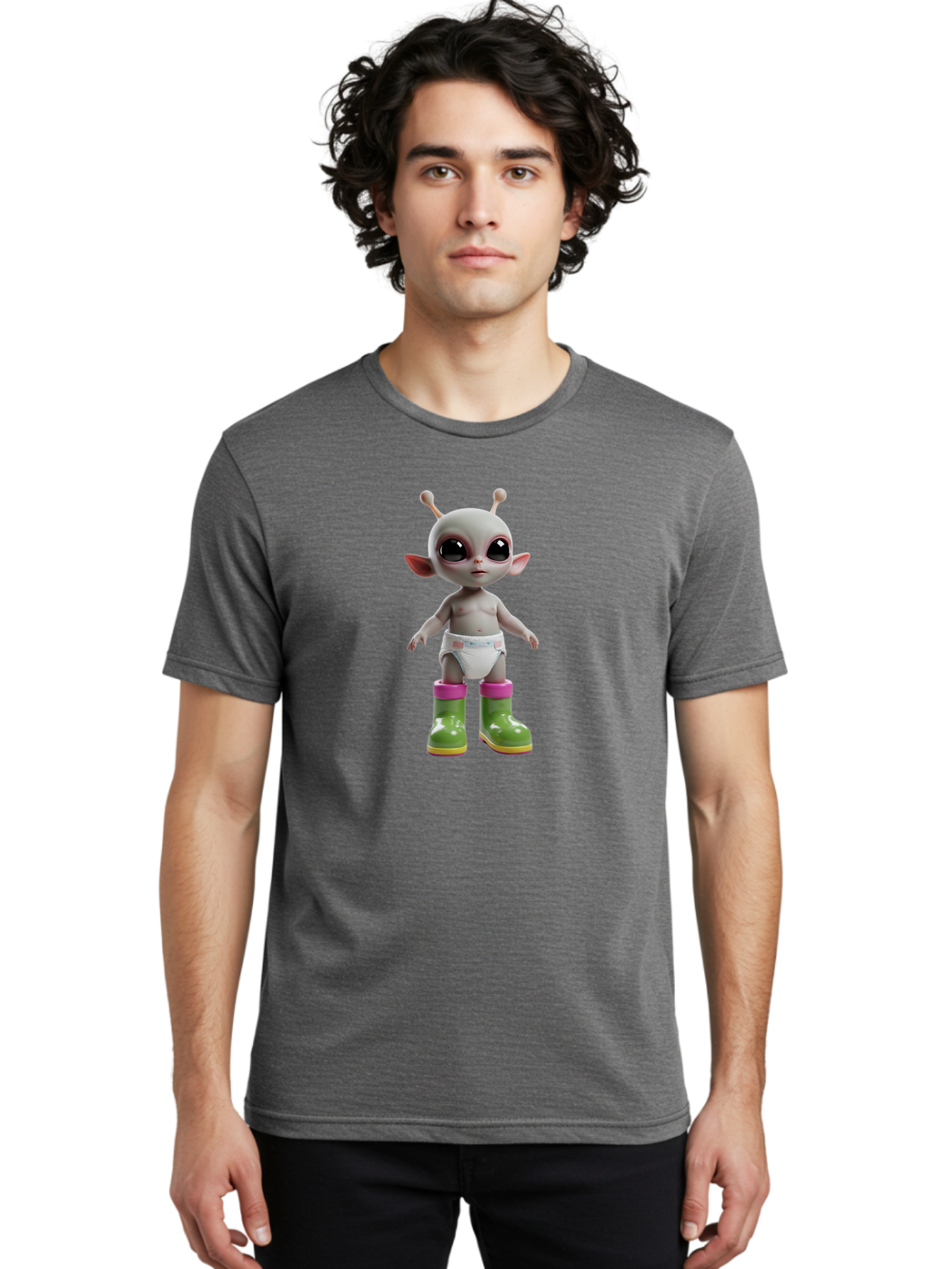 Alien-Baby Men'S Graphic Tee, 100% Cotton, Comfortable Casual Summer Wear, Machine Washable, Vintage Camera, Old Camera, Antique Camera, Black Camera, Classic Photography, Photography Equipment, Nostalgic Device, Film Camera, Camera Art Baj914