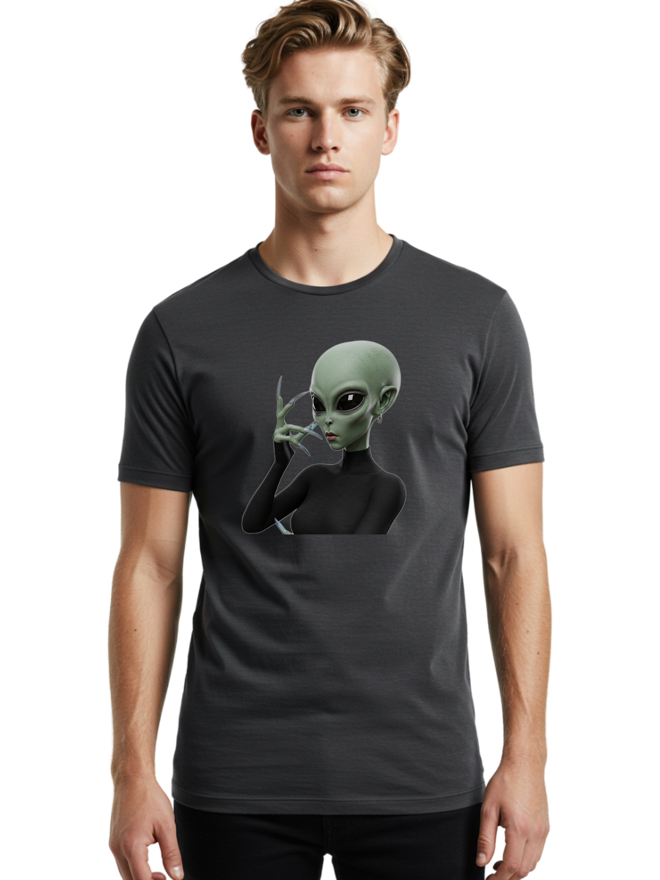 Alien-Being Men'S Graphic Tee, 100% Cotton, Comfortable Casual Summer Wear, Machine Washable, Vintage Camera, Old Camera, Antique Camera, Black Camera, Classic Photography, Photography Equipment, Nostalgic Device, Film Camera, Camera Art Baj915