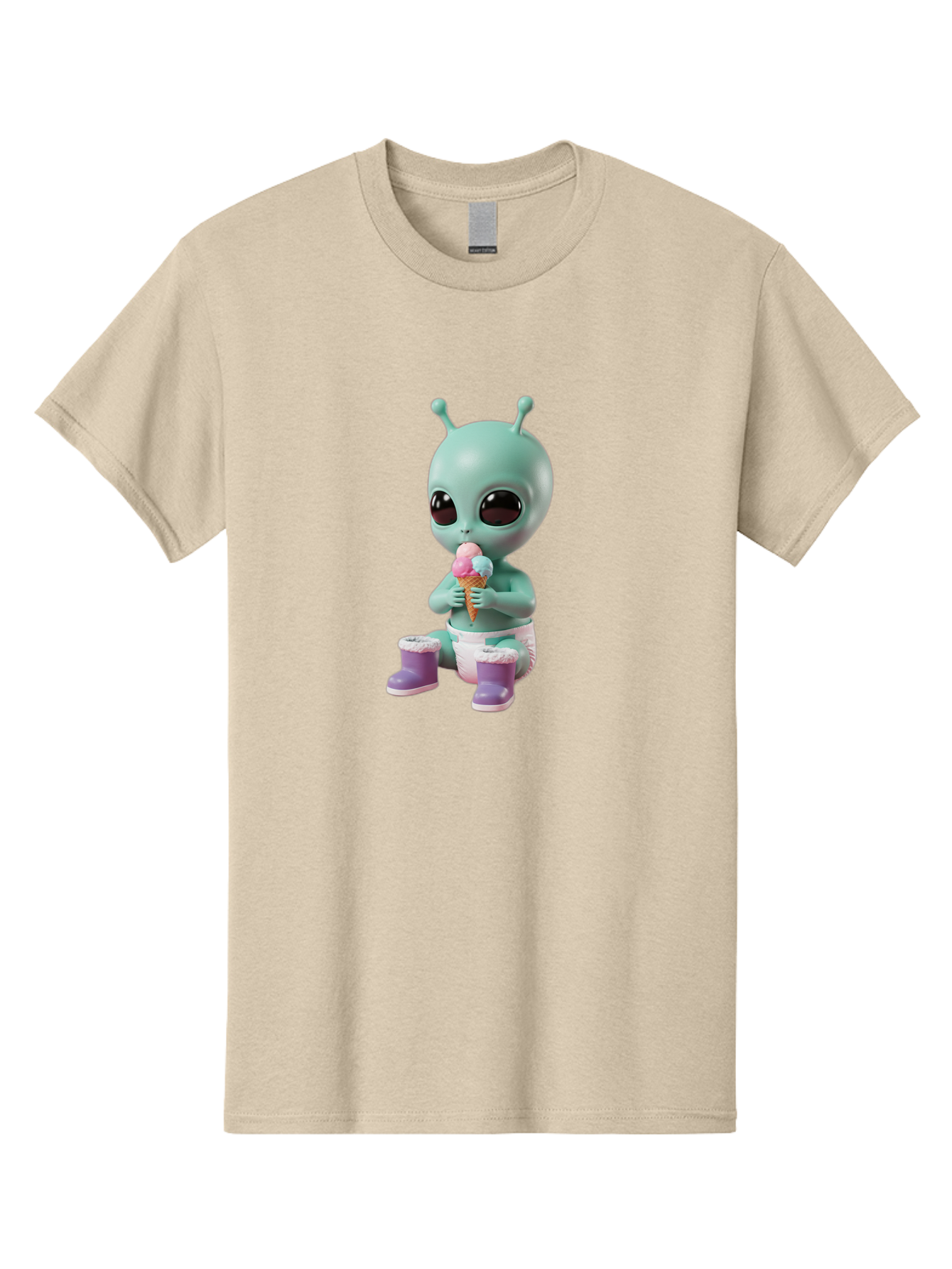 Alien-Eating-Ice-Cream Men'S Graphic Tee, 100% Cotton, Comfortable Casual Summer Wear, Machine Washable, Vintage Camera, Old Camera, Antique Camera, Black Camera, Classic Photography, Photography Equipment, Nostalgic Device, Film Camera, Baj916