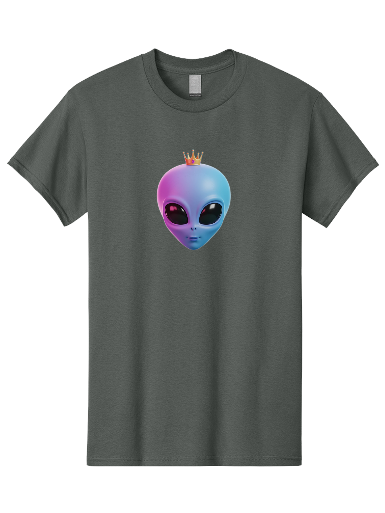 Alien-Head-With-Crown Men'S Graphic Tee, 100% Cotton, Comfortable Casual Summer Wear, Machine Washable, Vintage Camera, Old Camera, Antique Camera, Black Camera, Classic Photography, Photography Equipment, Nostalgic Device, Film Camera, Baj918