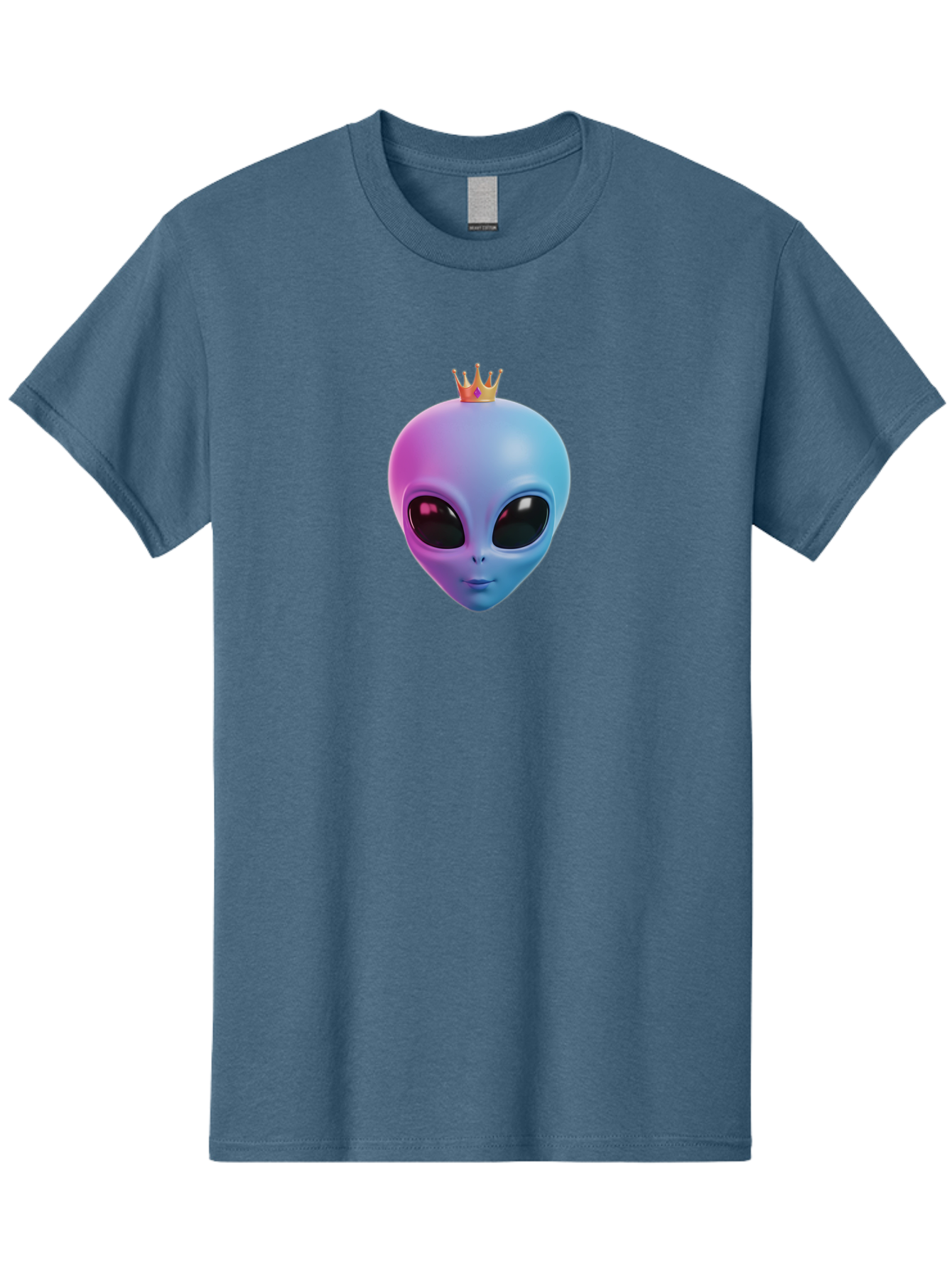 Alien-Head-With-Crown Men'S Graphic Tee, 100% Cotton, Comfortable Casual Summer Wear, Machine Washable, Vintage Camera, Old Camera, Antique Camera, Black Camera, Classic Photography, Photography Equipment, Nostalgic Device, Film Camera, Baj918