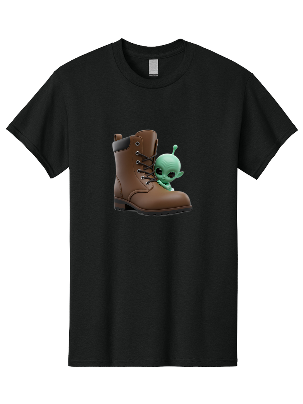 Alien-In-Boot Men'S Graphic Tee, 100% Cotton, Comfortable Casual Summer Wear, Machine Washable, Vintage Camera, Old Camera, Antique Camera, Black Camera, Classic Photography, Photography Equipment, Nostalgic Device, Film Camera, Camera Art Baj919