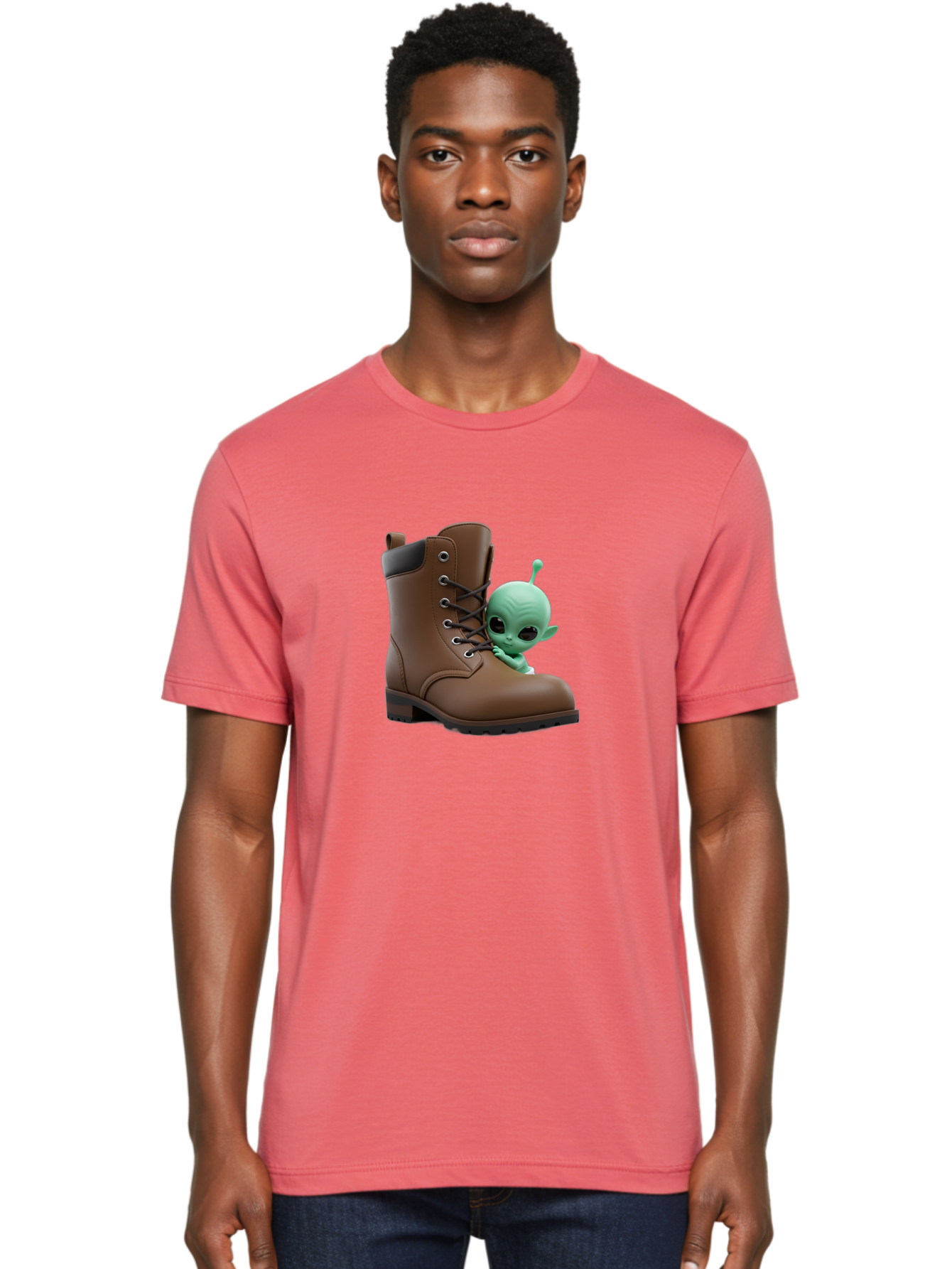 Alien-In-Boot Men'S Graphic Tee, 100% Cotton, Comfortable Casual Summer Wear, Machine Washable, Vintage Camera, Old Camera, Antique Camera, Black Camera, Classic Photography, Photography Equipment, Nostalgic Device, Film Camera, Camera Art Baj919