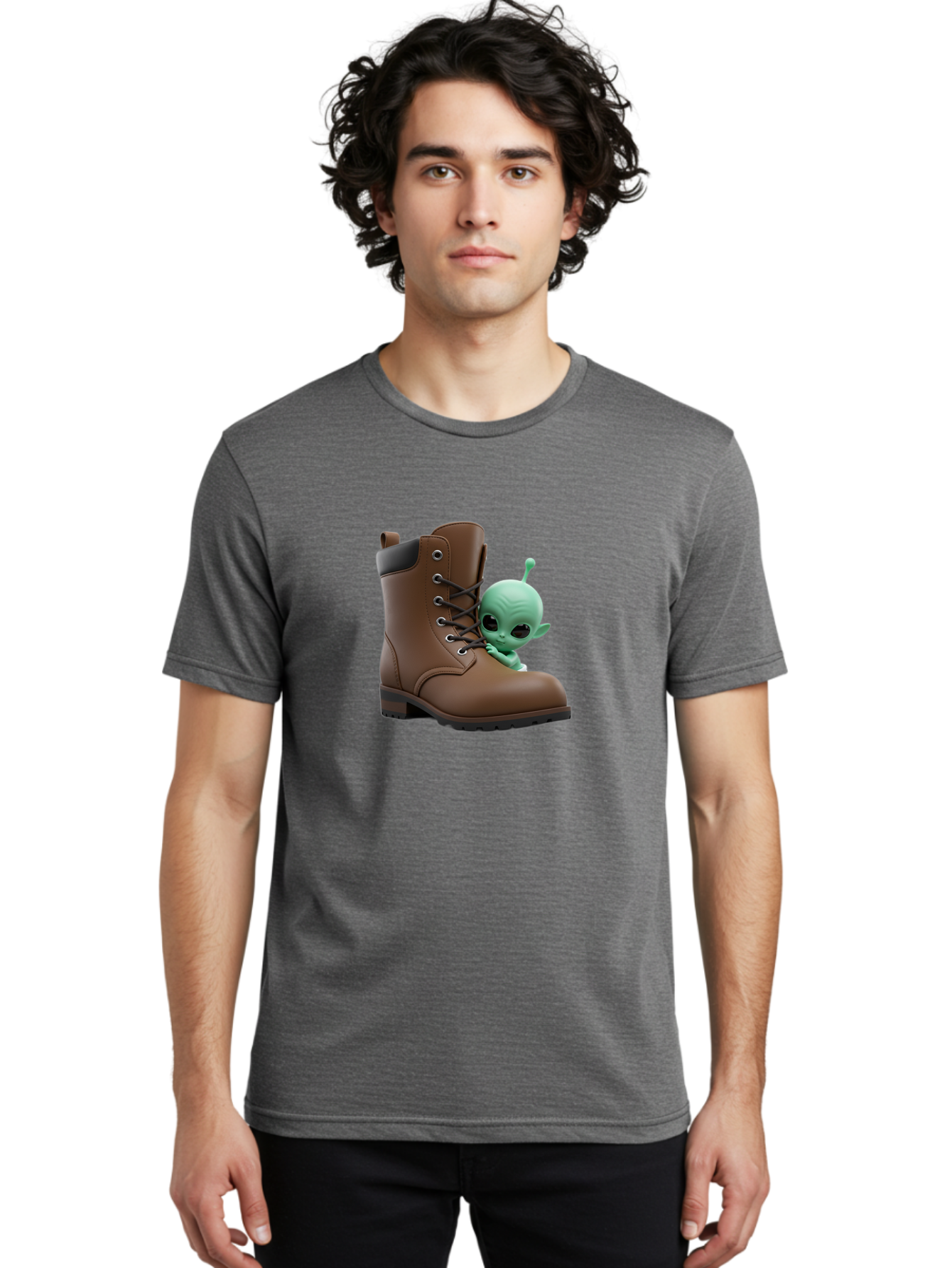 Alien-In-Boot Men'S Graphic Tee, 100% Cotton, Comfortable Casual Summer Wear, Machine Washable, Vintage Camera, Old Camera, Antique Camera, Black Camera, Classic Photography, Photography Equipment, Nostalgic Device, Film Camera, Camera Art Baj919