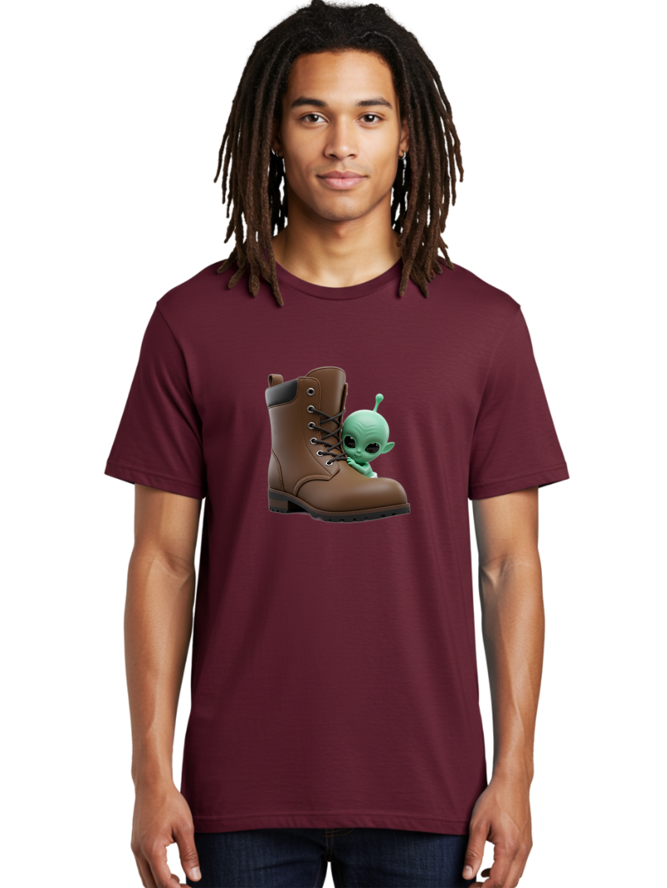 Alien-In-Boot Men'S Graphic Tee, 100% Cotton, Comfortable Casual Summer Wear, Machine Washable, Vintage Camera, Old Camera, Antique Camera, Black Camera, Classic Photography, Photography Equipment, Nostalgic Device, Film Camera, Camera Art Baj919