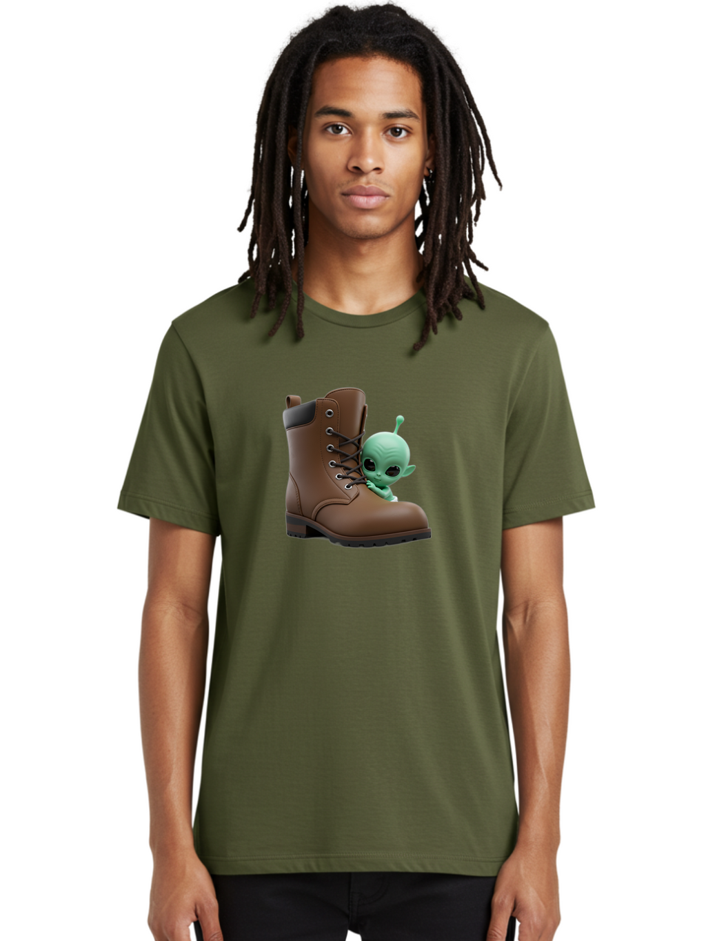 Alien-In-Boot Men'S Graphic Tee, 100% Cotton, Comfortable Casual Summer Wear, Machine Washable, Vintage Camera, Old Camera, Antique Camera, Black Camera, Classic Photography, Photography Equipment, Nostalgic Device, Film Camera, Camera Art Baj919