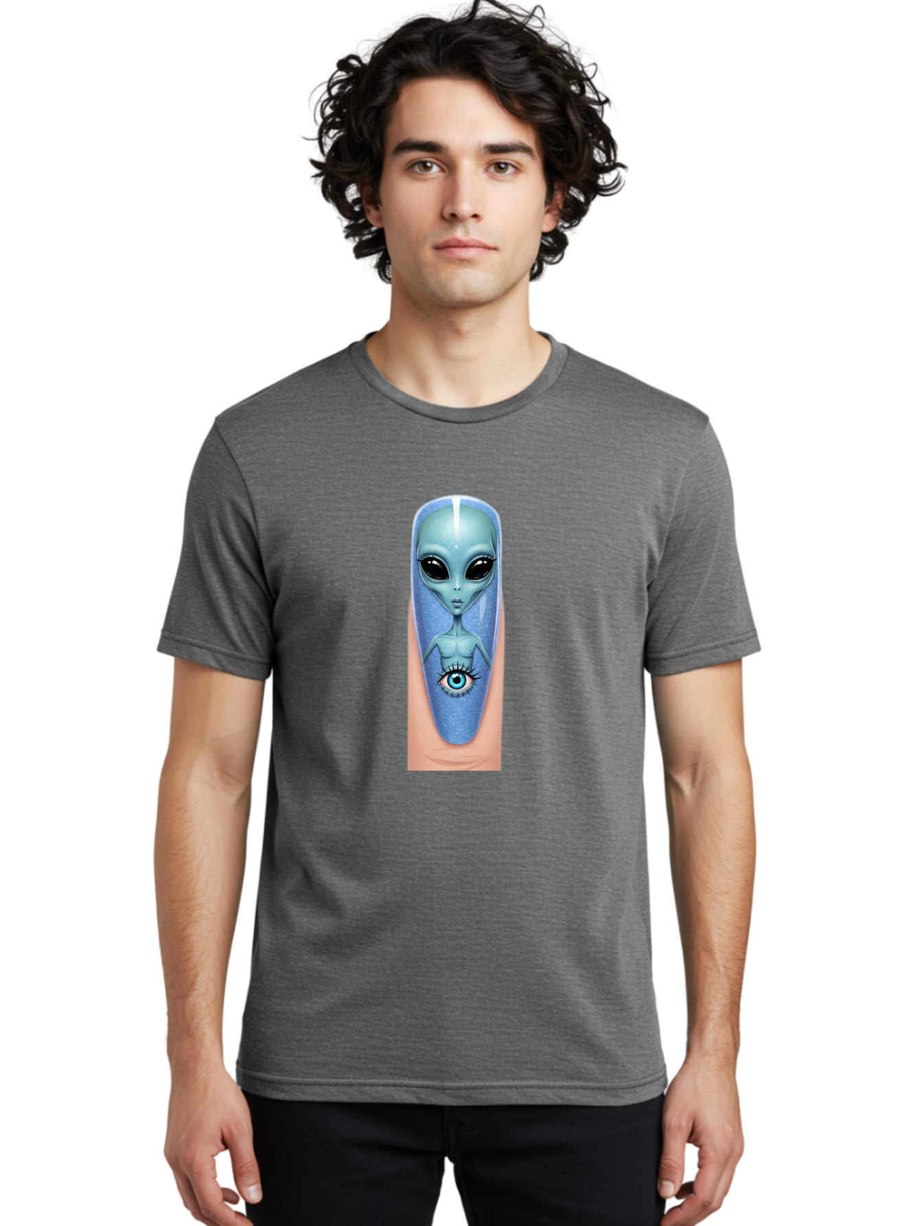 Alien-Nail-Art Men'S Graphic Tee, 100% Cotton, Comfortable Casual Summer Wear, Machine Washable, Vintage Camera, Old Camera, Antique Camera, Black Camera, Classic Photography, Photography Equipment, Nostalgic Device, Film Camera, Camera Art Baj921