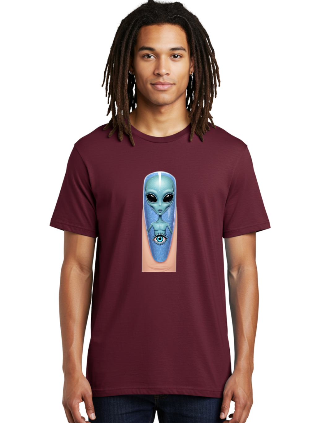 Alien-Nail-Art Men'S Graphic Tee, 100% Cotton, Comfortable Casual Summer Wear, Machine Washable, Vintage Camera, Old Camera, Antique Camera, Black Camera, Classic Photography, Photography Equipment, Nostalgic Device, Film Camera, Camera Art Baj921