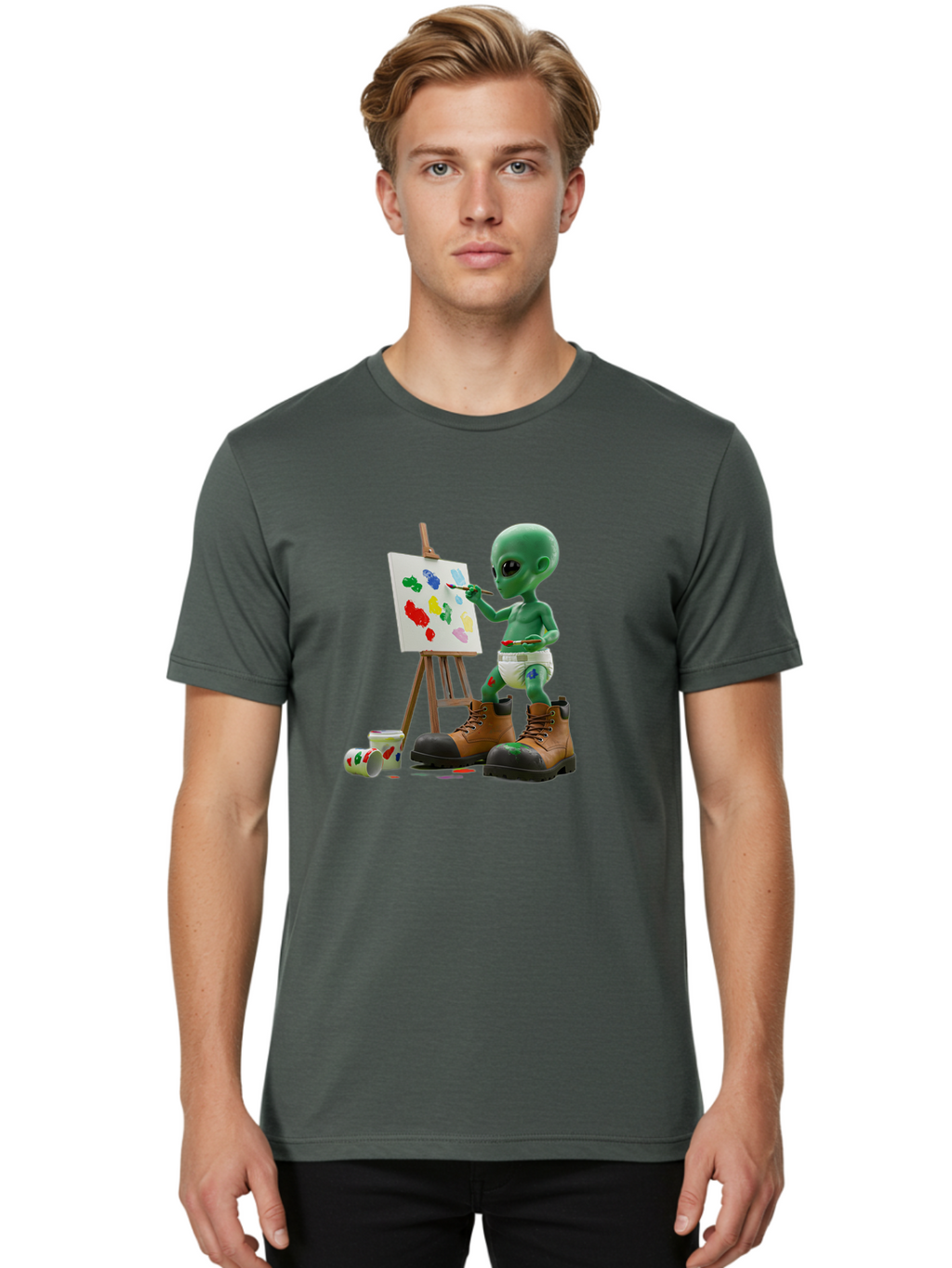 Alien-Painter Men'S Graphic Tee, 100% Cotton, Comfortable Casual Summer Wear, Machine Washable, Vintage Camera, Old Camera, Antique Camera, Black Camera, Classic Photography, Photography Equipment, Nostalgic Device, Film Camera, Camera Art Baj923