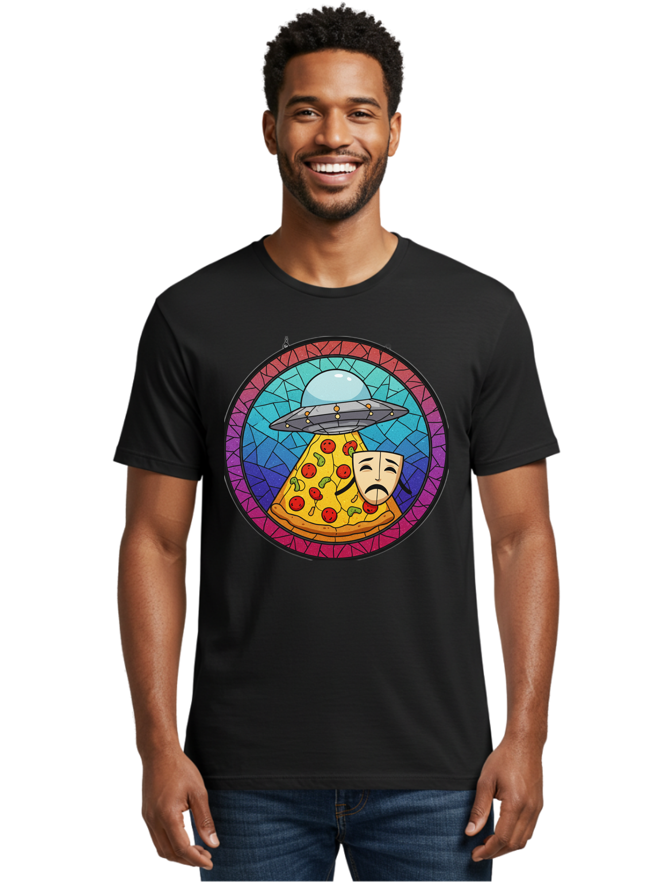Alien-Pizza Men'S Graphic Tee, 100% Cotton, Comfortable Casual Summer Wear, Machine Washable, Vintage Camera, Old Camera, Antique Camera, Black Camera, Classic Photography, Photography Equipment, Nostalgic Device, Film Camera, Camera Art Baj924