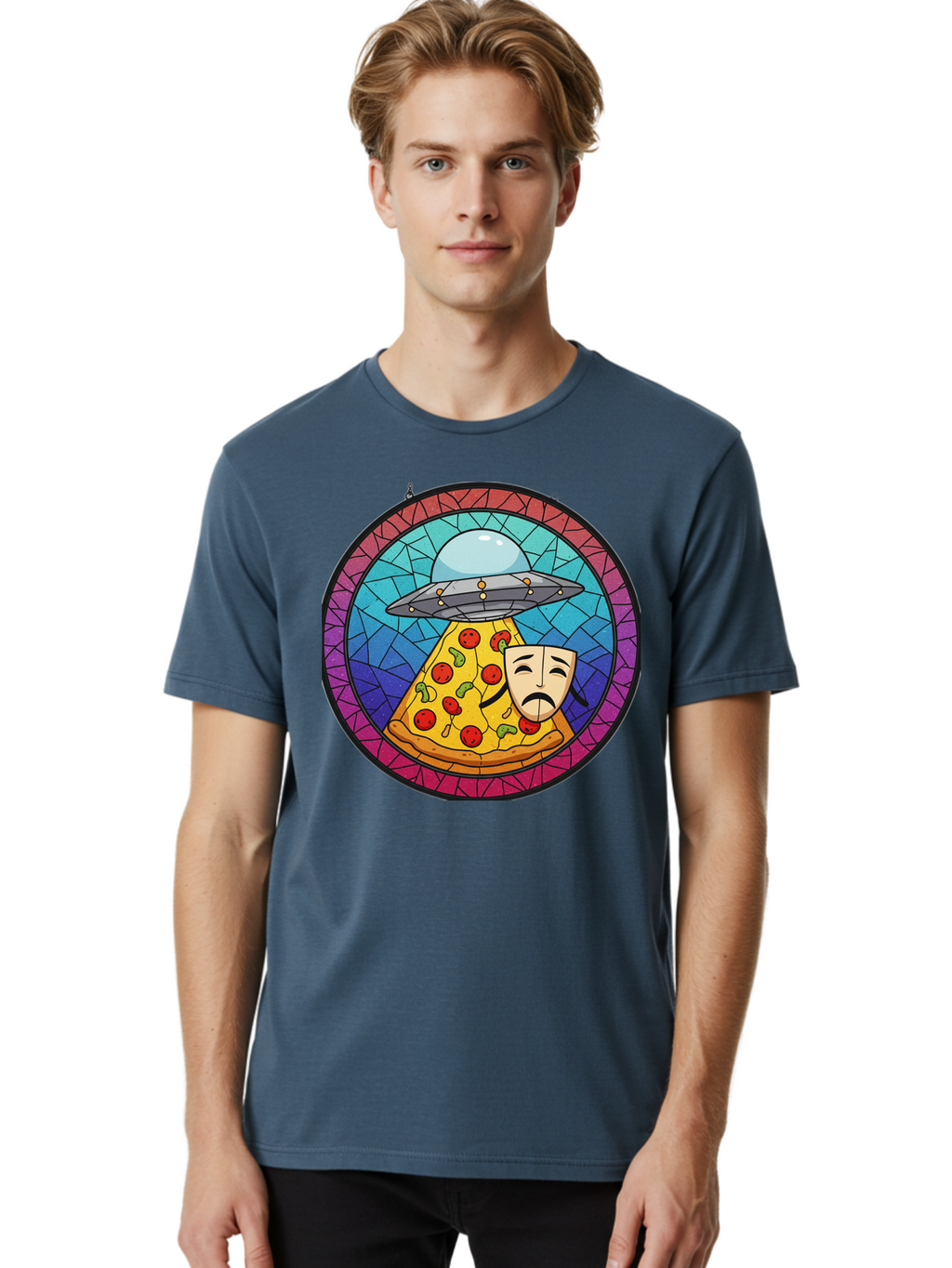 Alien-Pizza Men'S Graphic Tee, 100% Cotton, Comfortable Casual Summer Wear, Machine Washable, Vintage Camera, Old Camera, Antique Camera, Black Camera, Classic Photography, Photography Equipment, Nostalgic Device, Film Camera, Camera Art Baj924
