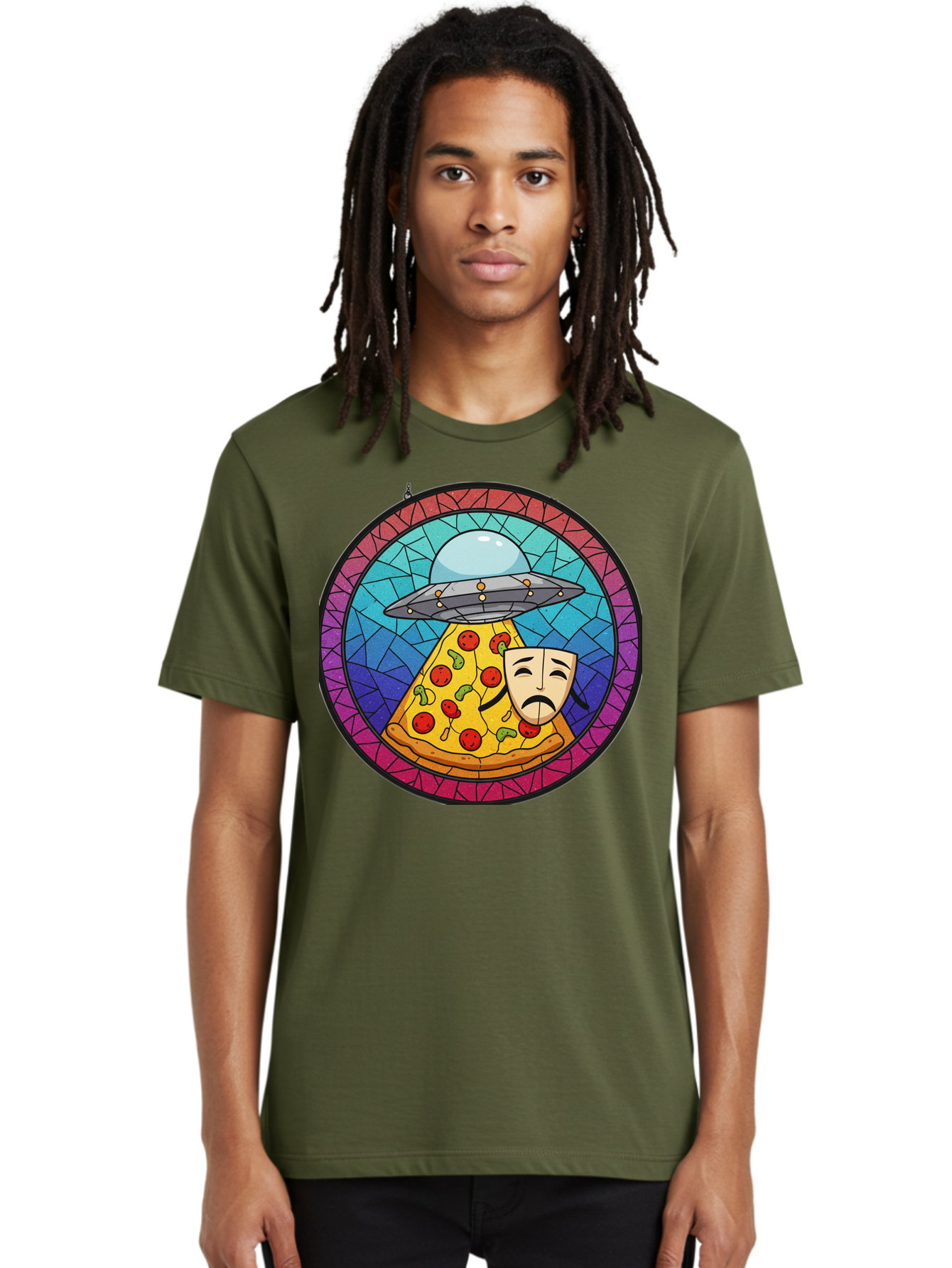 Alien-Pizza Men'S Graphic Tee, 100% Cotton, Comfortable Casual Summer Wear, Machine Washable, Vintage Camera, Old Camera, Antique Camera, Black Camera, Classic Photography, Photography Equipment, Nostalgic Device, Film Camera, Camera Art Baj924