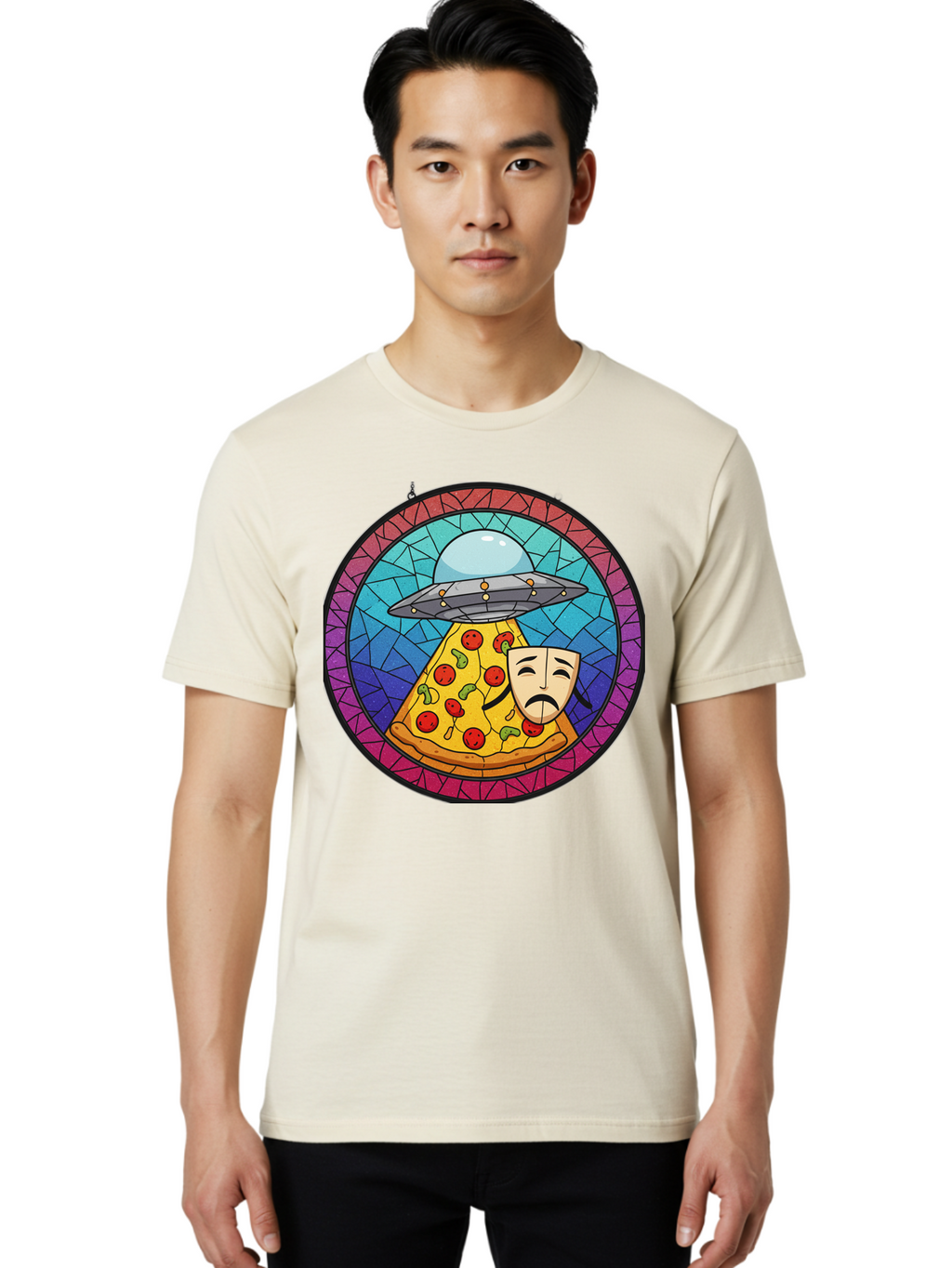 Alien-Pizza Men'S Graphic Tee, 100% Cotton, Comfortable Casual Summer Wear, Machine Washable, Vintage Camera, Old Camera, Antique Camera, Black Camera, Classic Photography, Photography Equipment, Nostalgic Device, Film Camera, Camera Art Baj924