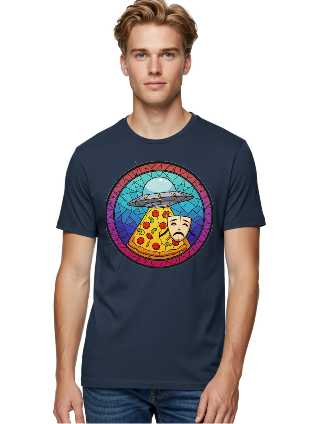 Alien-Pizza Men'S Graphic Tee, 100% Cotton, Comfortable Casual Summer Wear, Machine Washable, Vintage Camera, Old Camera, Antique Camera, Black Camera, Classic Photography, Photography Equipment, Nostalgic Device, Film Camera, Camera Art Baj924