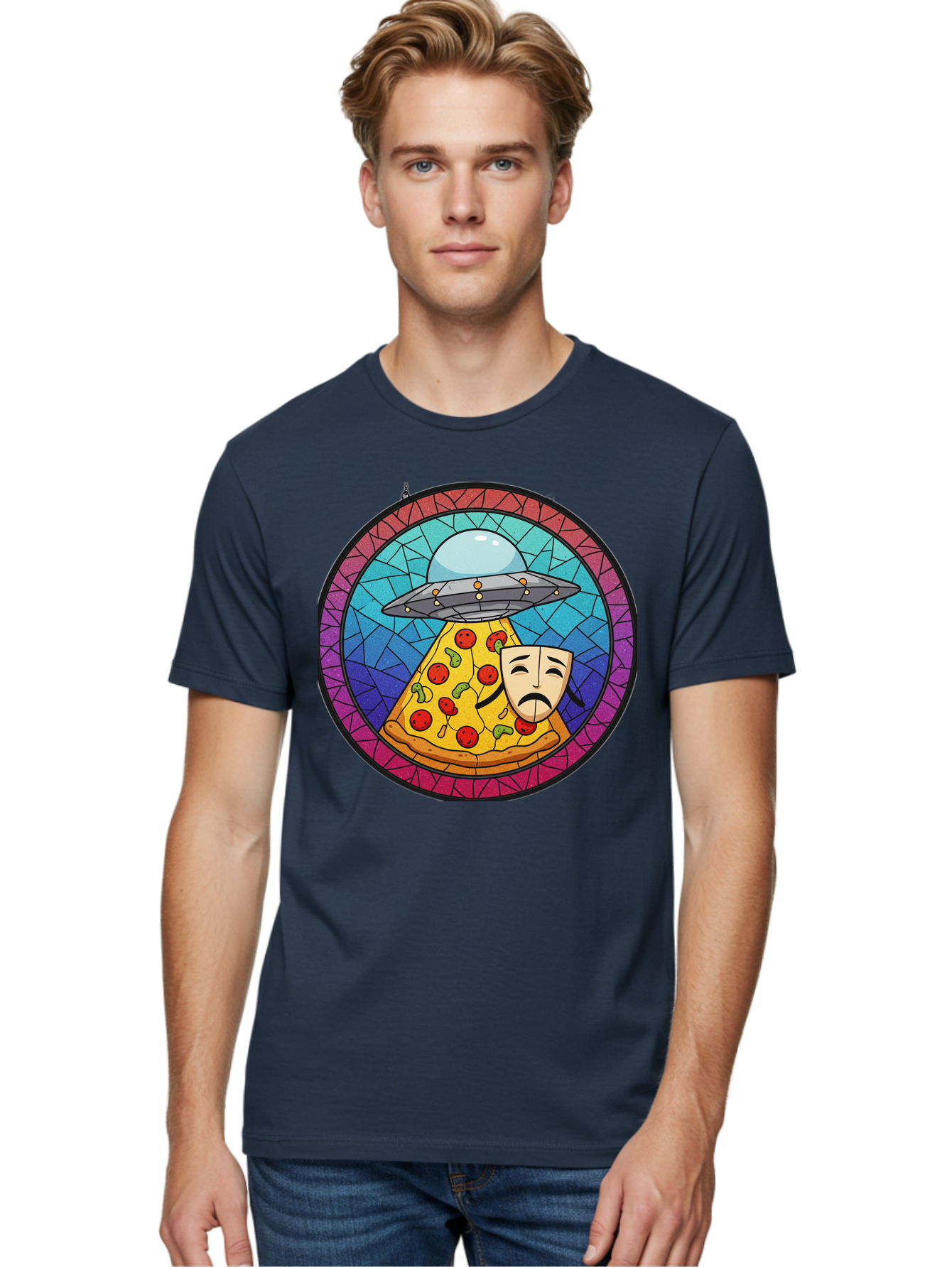 Alien-Pizza Men'S Graphic Tee, 100% Cotton, Comfortable Casual Summer Wear, Machine Washable, Vintage Camera, Old Camera, Antique Camera, Black Camera, Classic Photography, Photography Equipment, Nostalgic Device, Film Camera, Camera Art Baj924