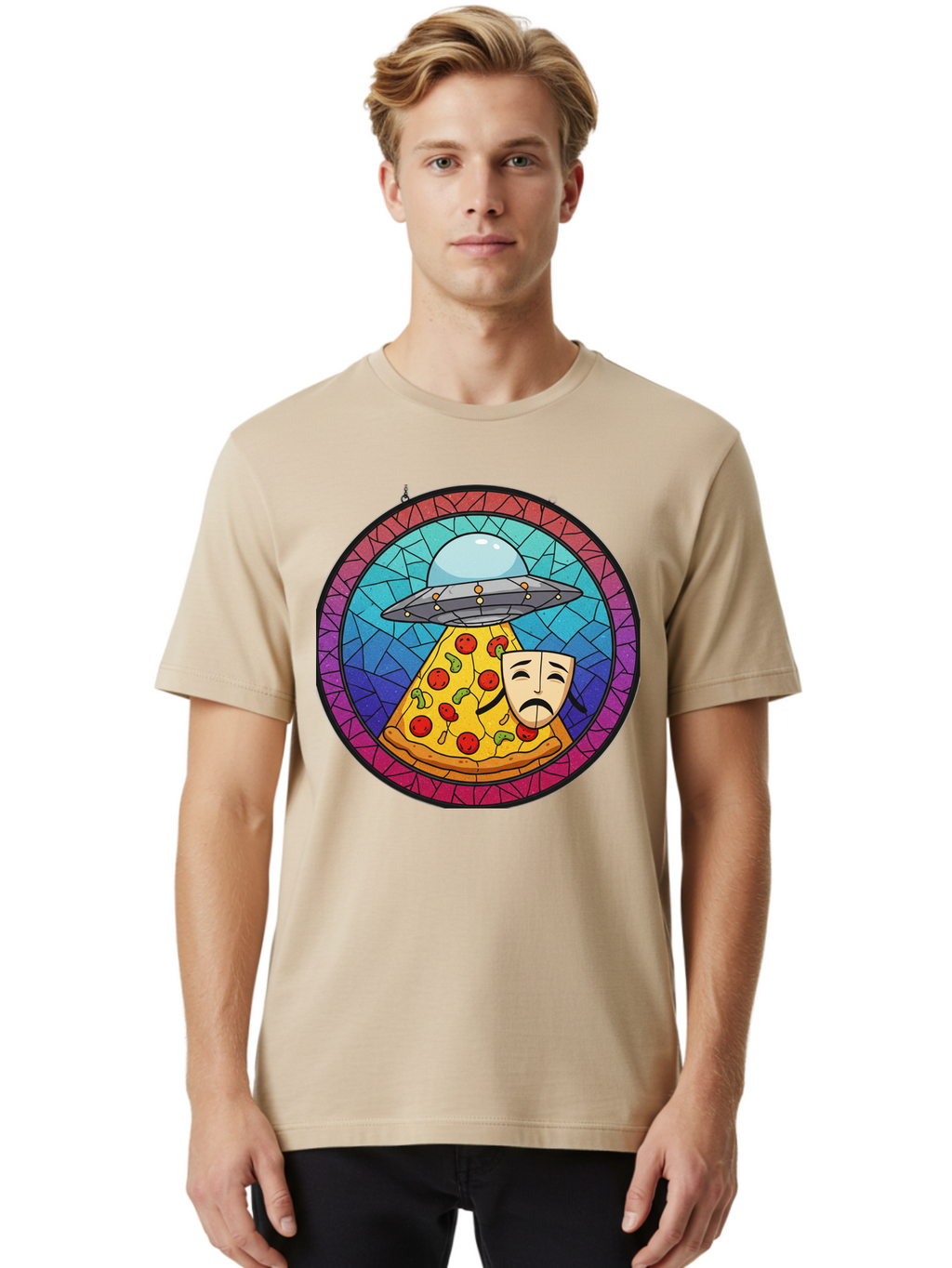 Alien-Pizza Men'S Graphic Tee, 100% Cotton, Comfortable Casual Summer Wear, Machine Washable, Vintage Camera, Old Camera, Antique Camera, Black Camera, Classic Photography, Photography Equipment, Nostalgic Device, Film Camera, Camera Art Baj924