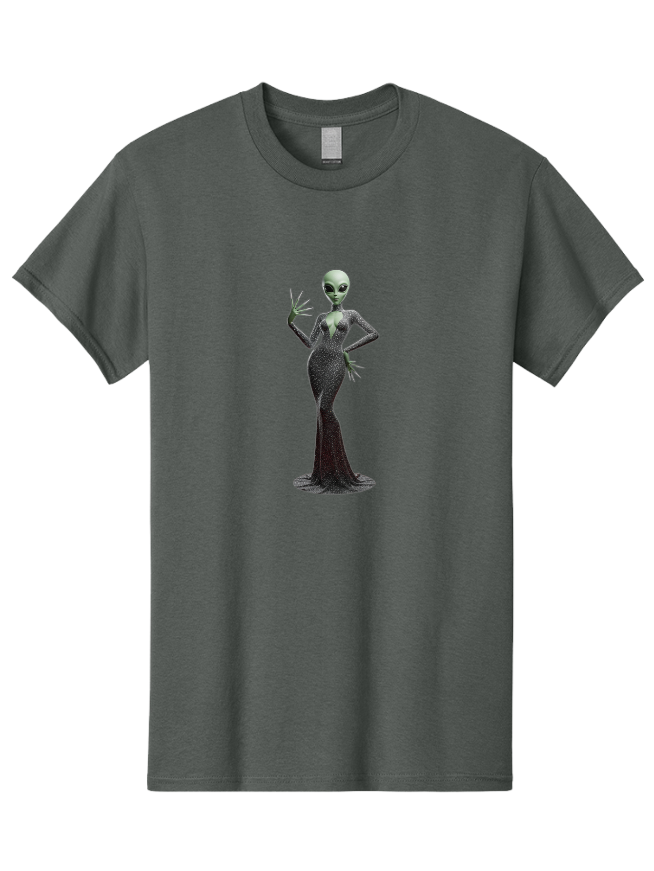 Alien-Woman-1 Men'S Graphic Tee, 100% Cotton, Comfortable Casual Summer Wear, Machine Washable, Vintage Camera, Old Camera, Antique Camera, Black Camera, Classic Photography, Photography Equipment, Nostalgic Device, Film Camera, Camera Art Baj928