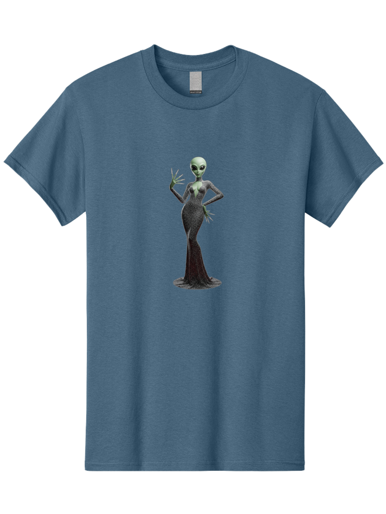 Alien-Woman-1 Men'S Graphic Tee, 100% Cotton, Comfortable Casual Summer Wear, Machine Washable, Vintage Camera, Old Camera, Antique Camera, Black Camera, Classic Photography, Photography Equipment, Nostalgic Device, Film Camera, Camera Art Baj928