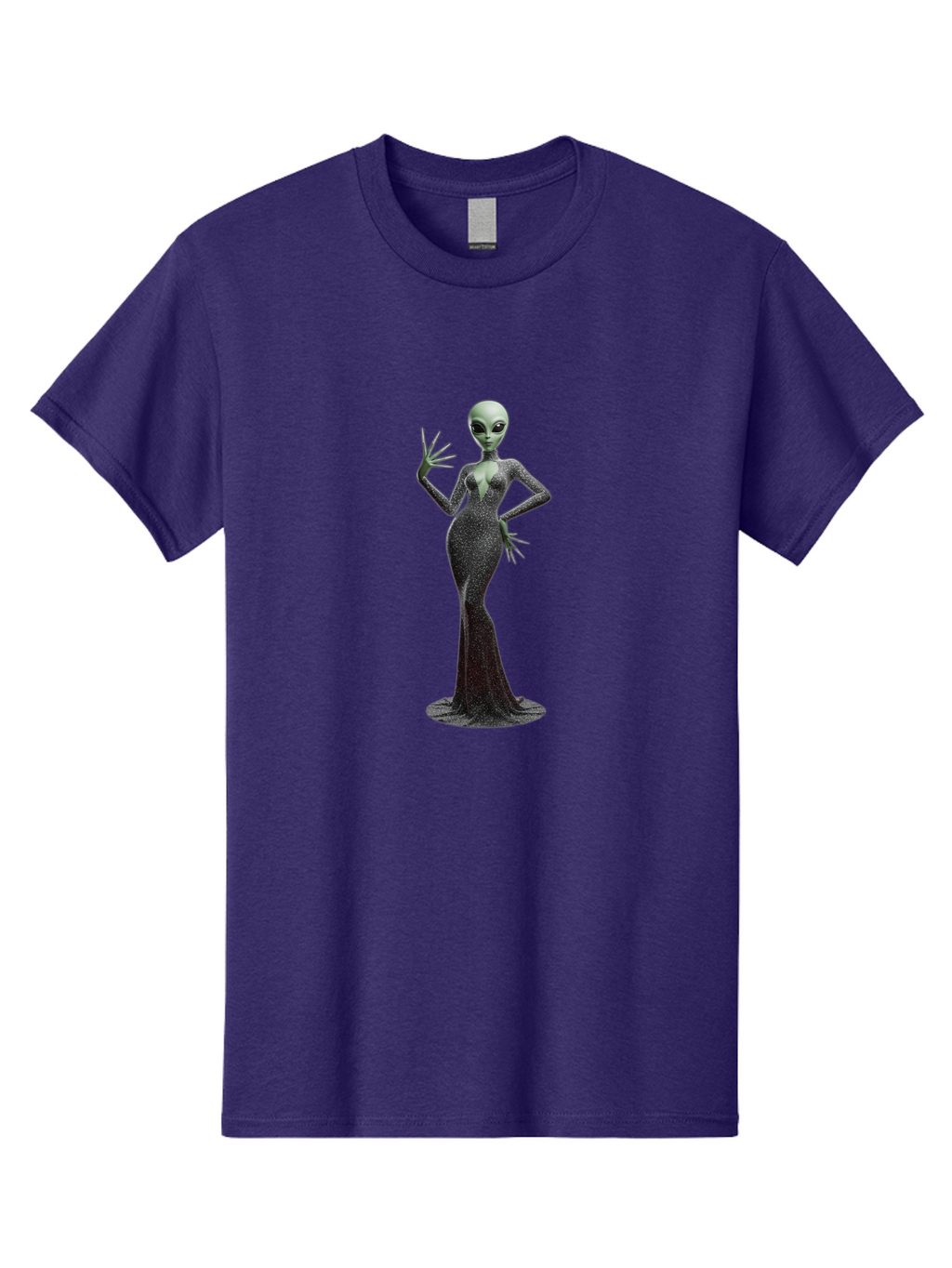 Alien-Woman-1 Men'S Graphic Tee, 100% Cotton, Comfortable Casual Summer Wear, Machine Washable, Vintage Camera, Old Camera, Antique Camera, Black Camera, Classic Photography, Photography Equipment, Nostalgic Device, Film Camera, Camera Art Baj928