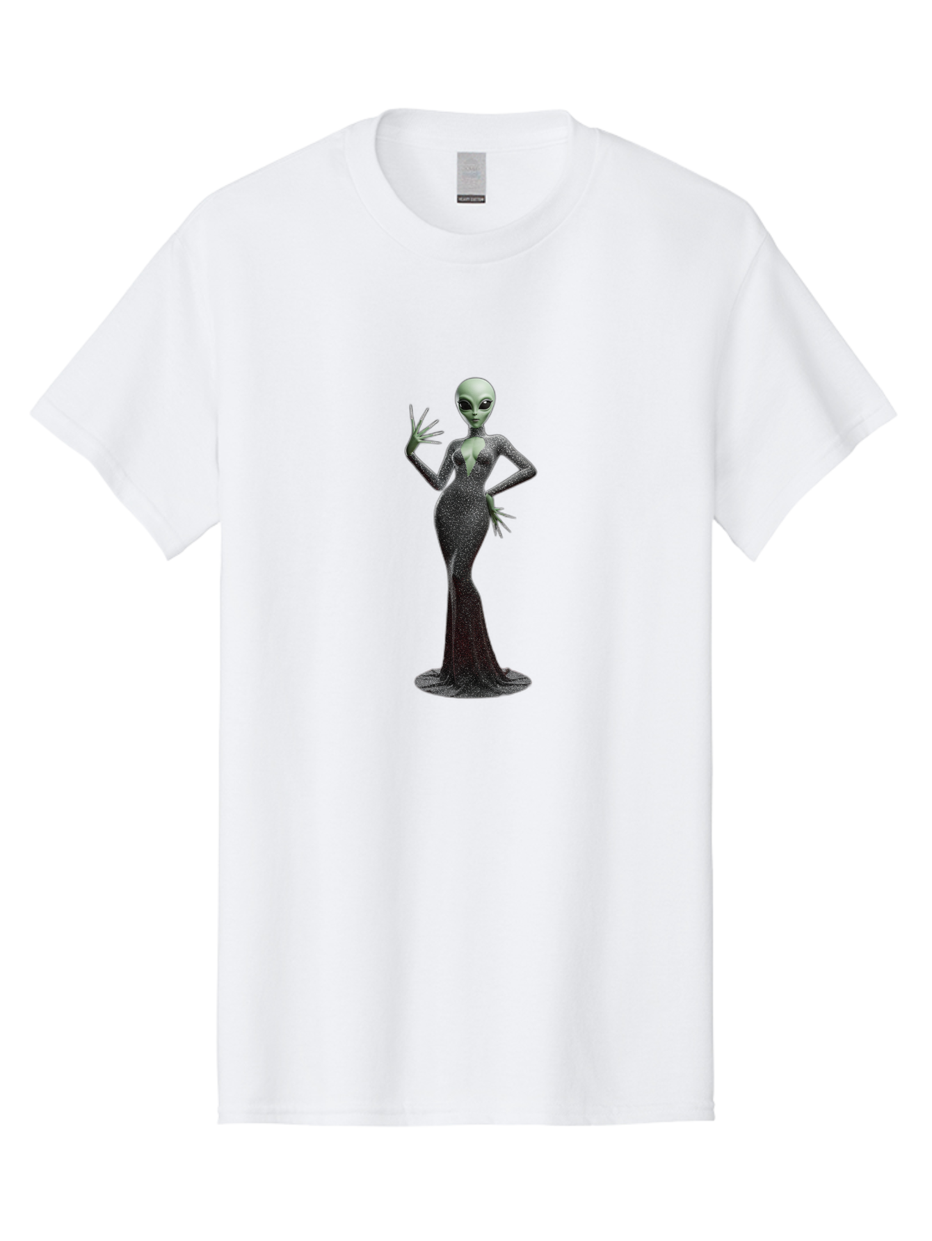 Alien-Woman-1 Men'S Graphic Tee, 100% Cotton, Comfortable Casual Summer Wear, Machine Washable, Vintage Camera, Old Camera, Antique Camera, Black Camera, Classic Photography, Photography Equipment, Nostalgic Device, Film Camera, Camera Art Baj928