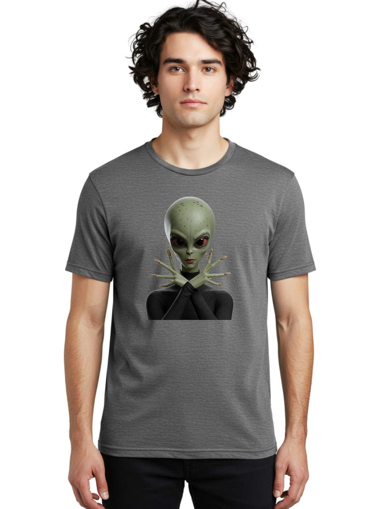 Alien-Woman Men'S Graphic Tee, 100% Cotton, Comfortable Casual Summer Wear, Machine Washable, Vintage Camera, Old Camera, Antique Camera, Black Camera, Classic Photography, Photography Equipment, Nostalgic Device, Film Camera, Camera Art Baj929